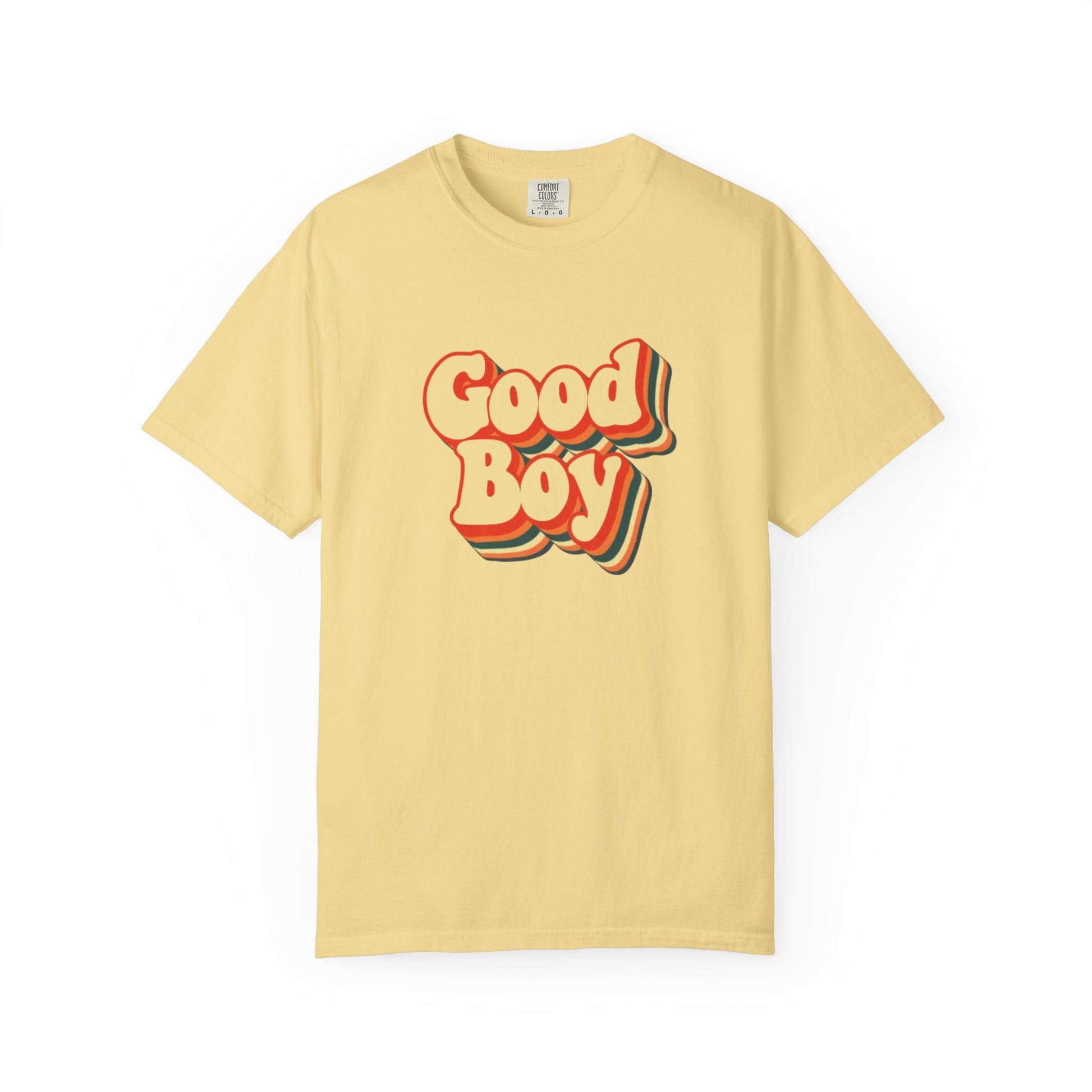 'Good Boy' 70s cutout Mens T-shirt
