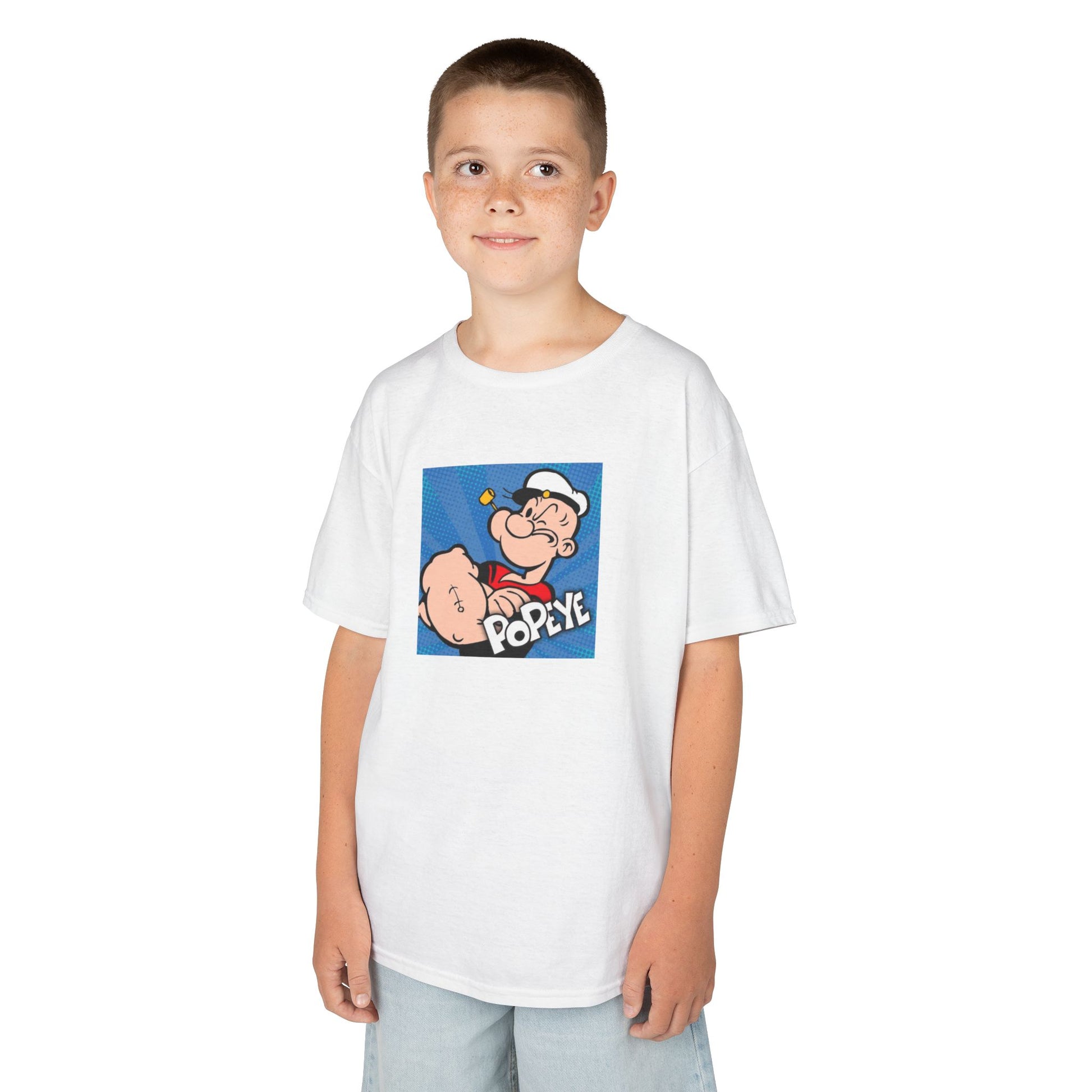 Classic Popeye Kids Heavy Cotton T-Shirt