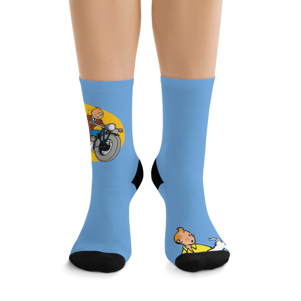 Bright and Fun 'Tin Tin' Socks