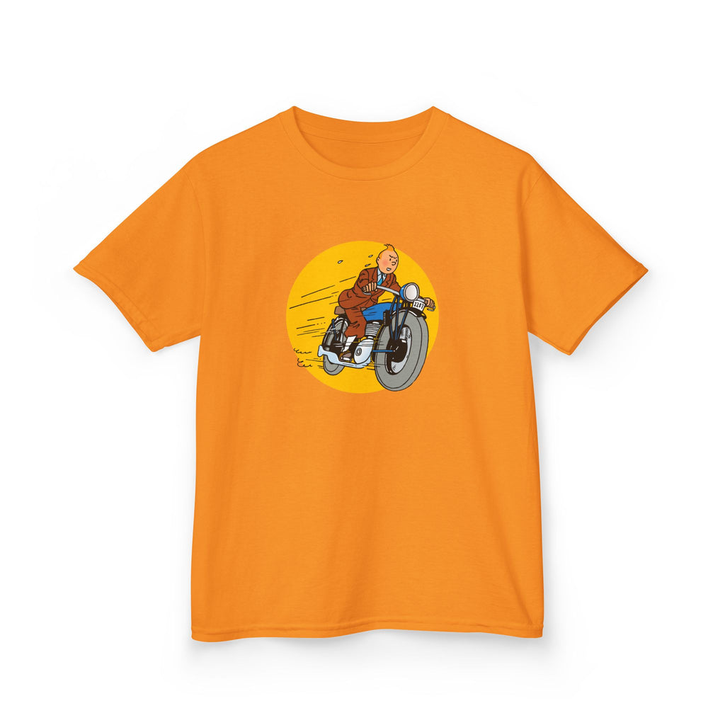 TinTin to the Rescue! Kids Heavy Cotton T-Shirt