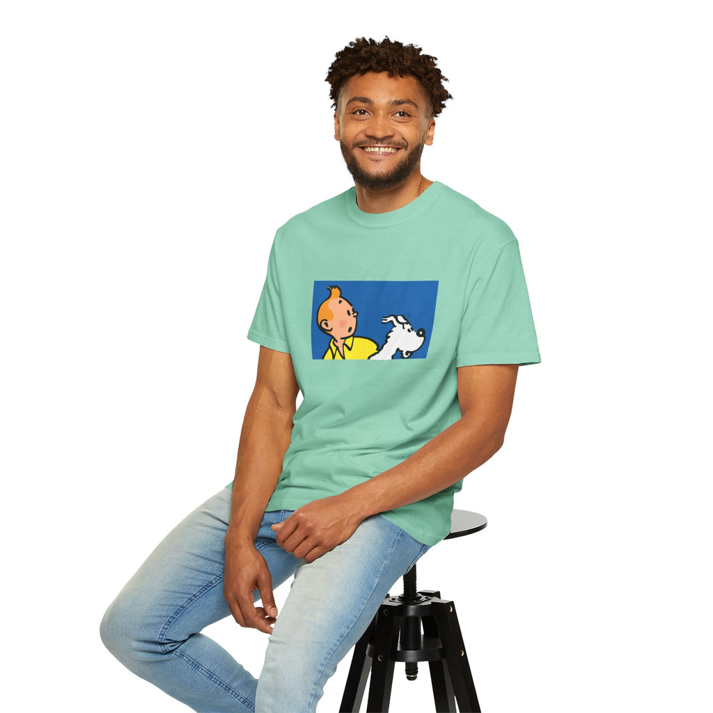 Tin Tin and Snowy! Mens T-shirt