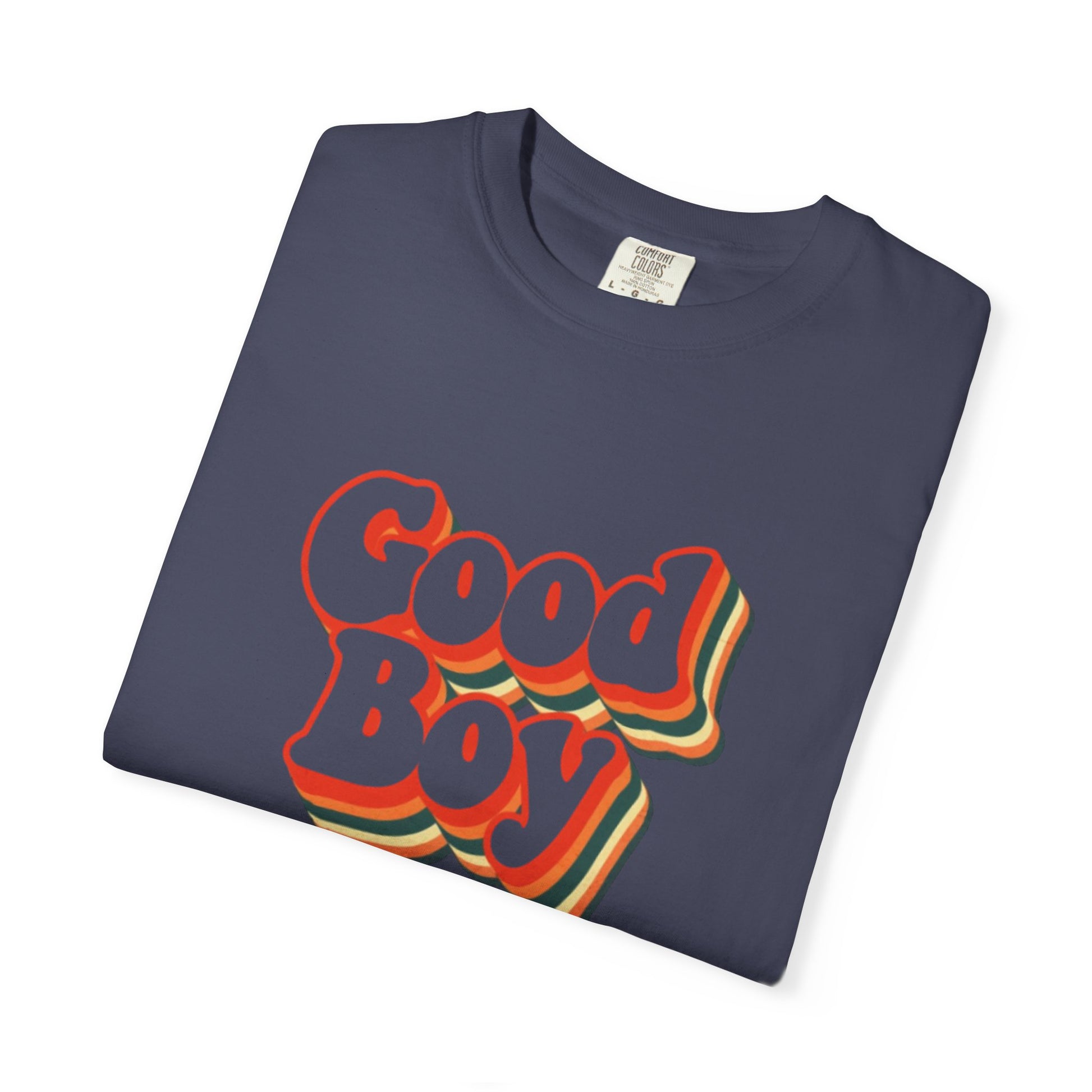 'Good Boy' 70s cutout Mens T-shirt