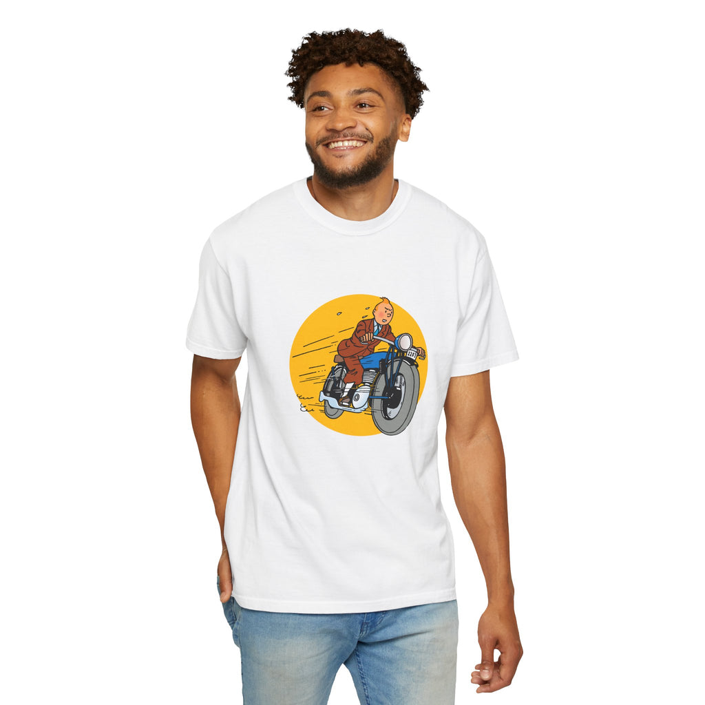 Tin Tin to the Rescue!  Mens T-shirt