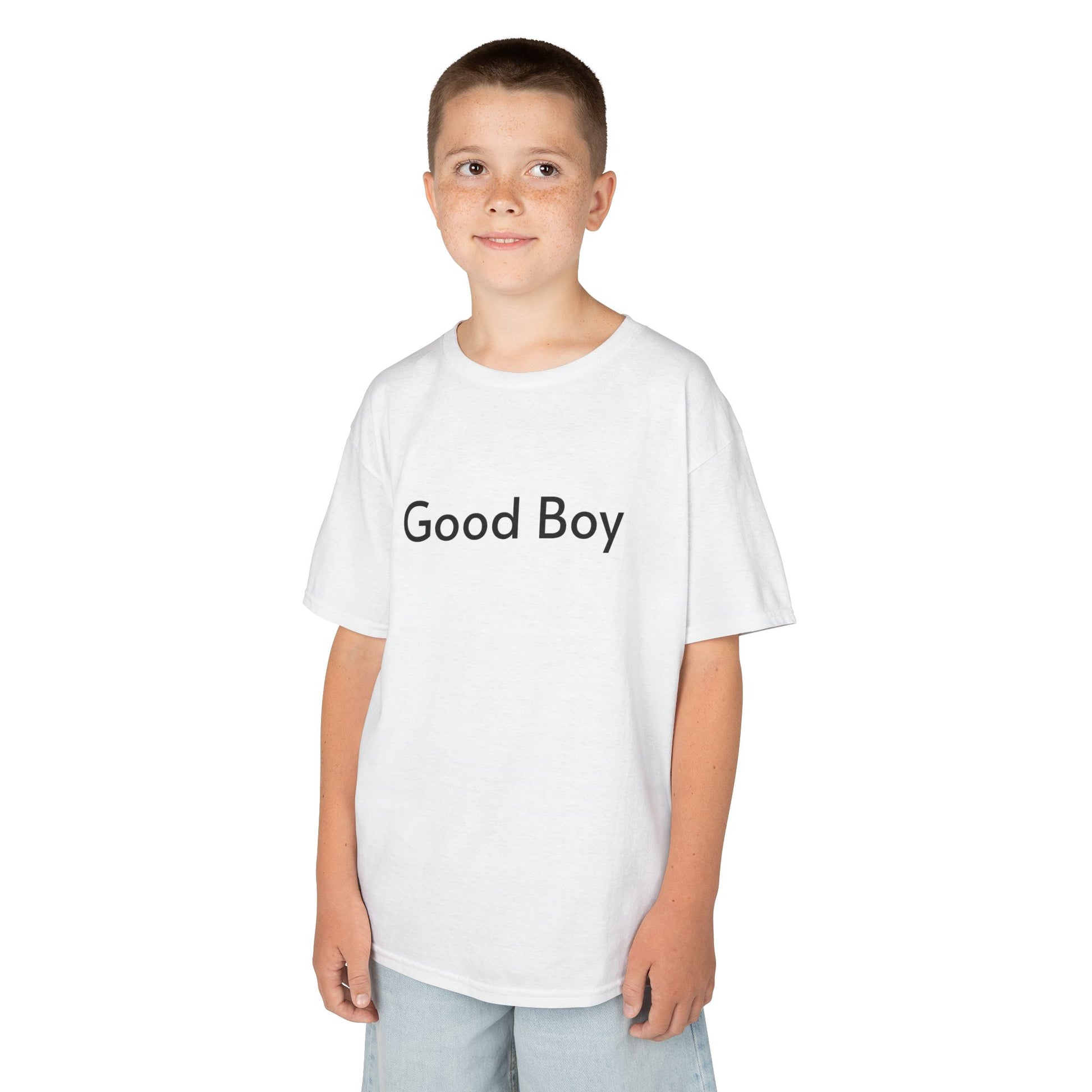 'Good Boy' Kids Heavy Cotton T-Shirt