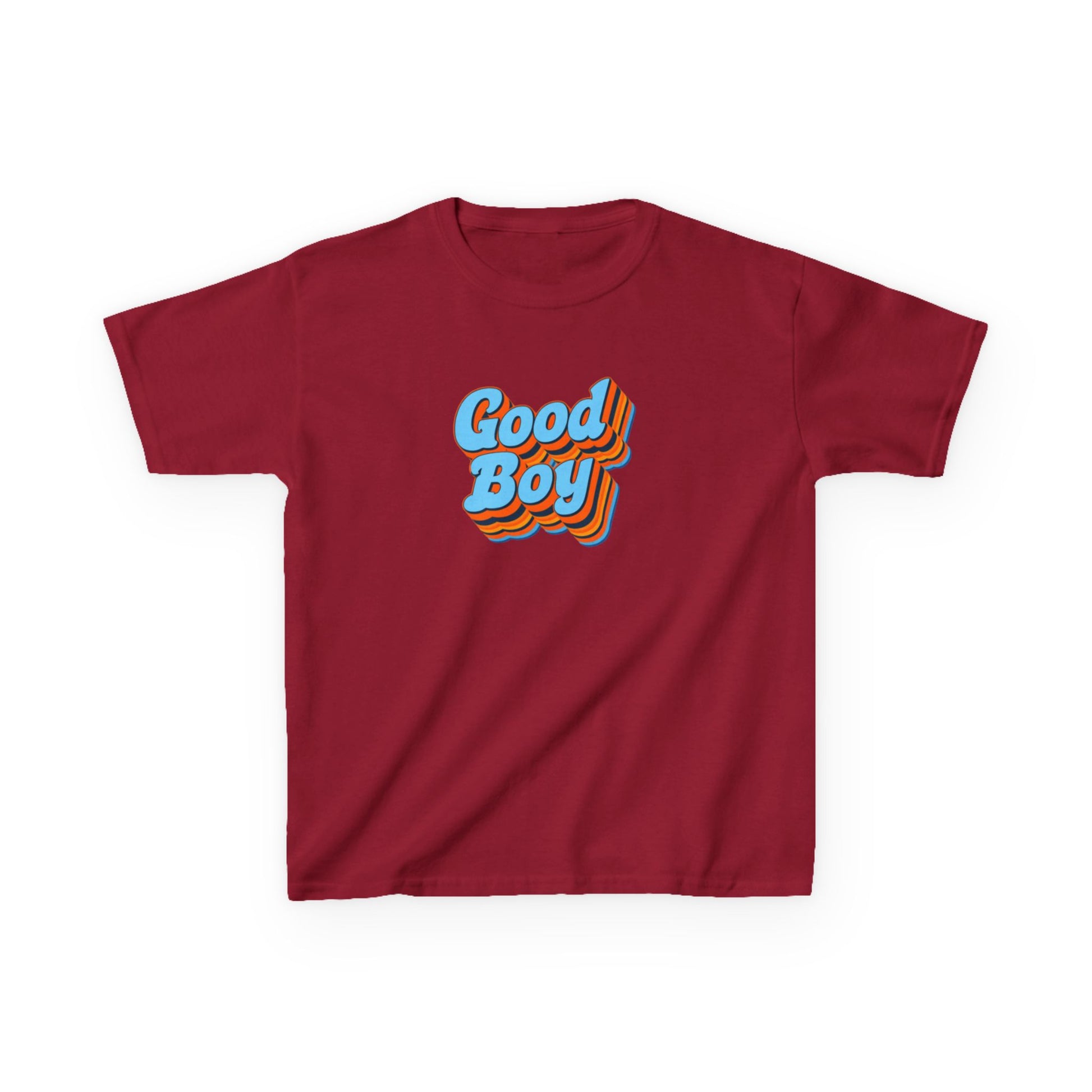 'Good Boy' Blue Vibrations Kids Heavy Cotton T-Shirt
