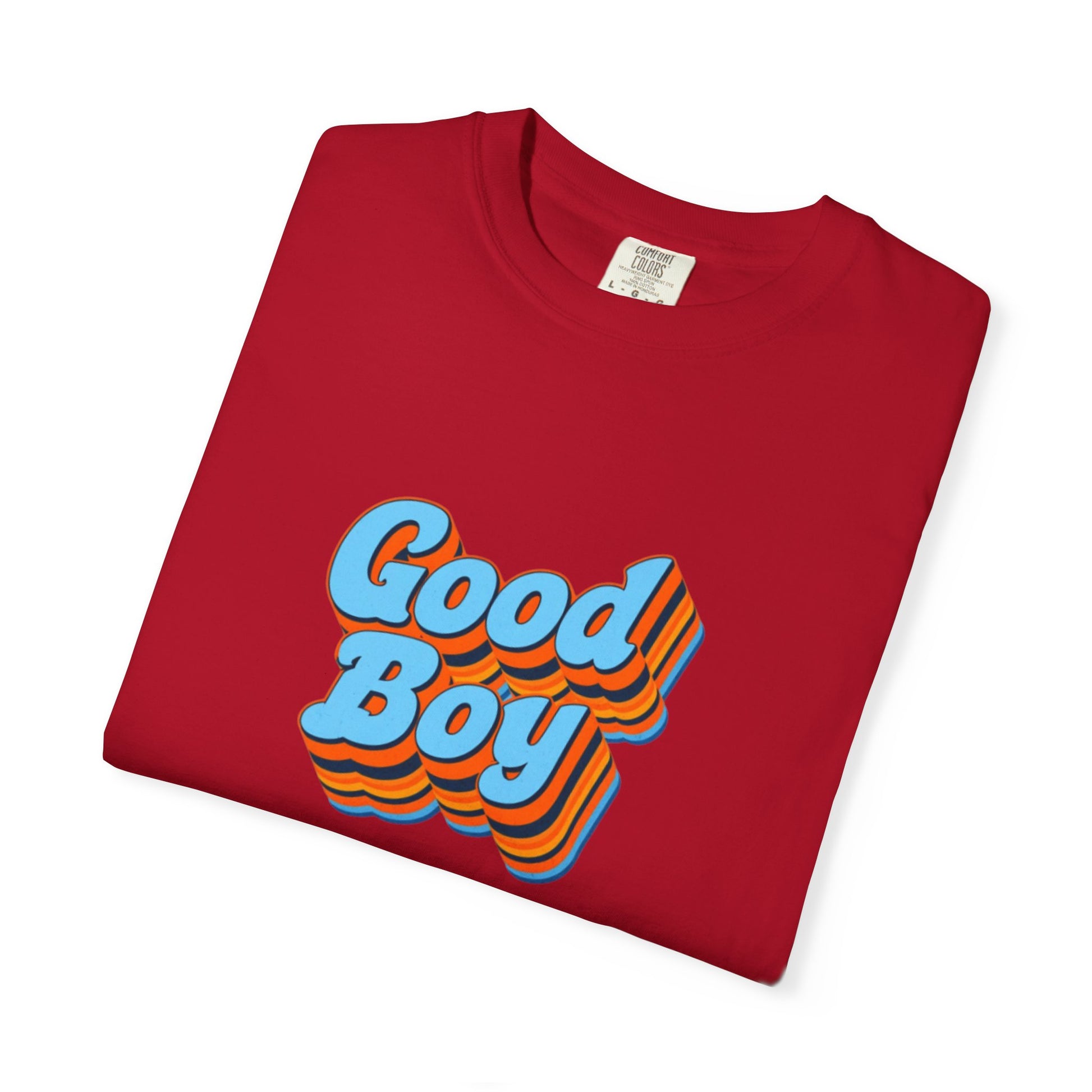 'Good Boy' Blue Vibrations Mens T-shirt