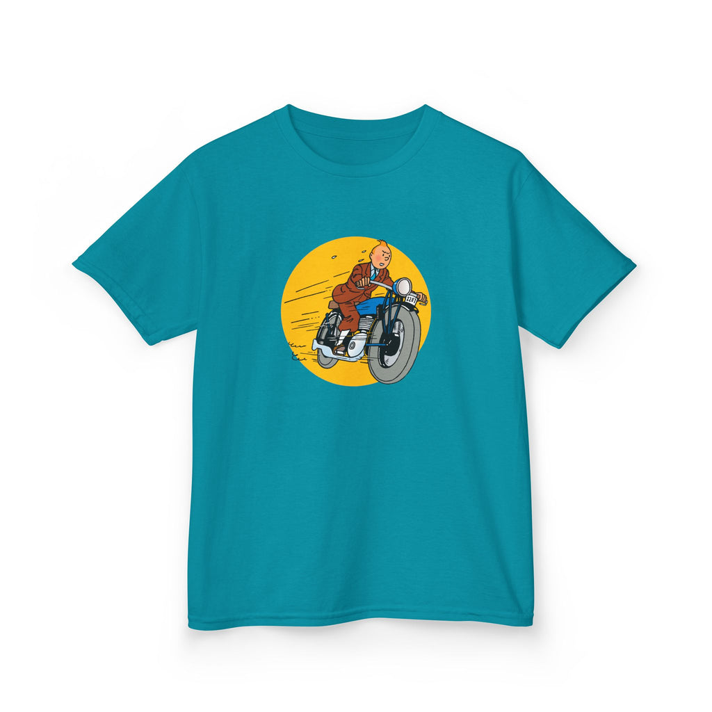 TinTin to the Rescue! Kids Heavy Cotton T-Shirt