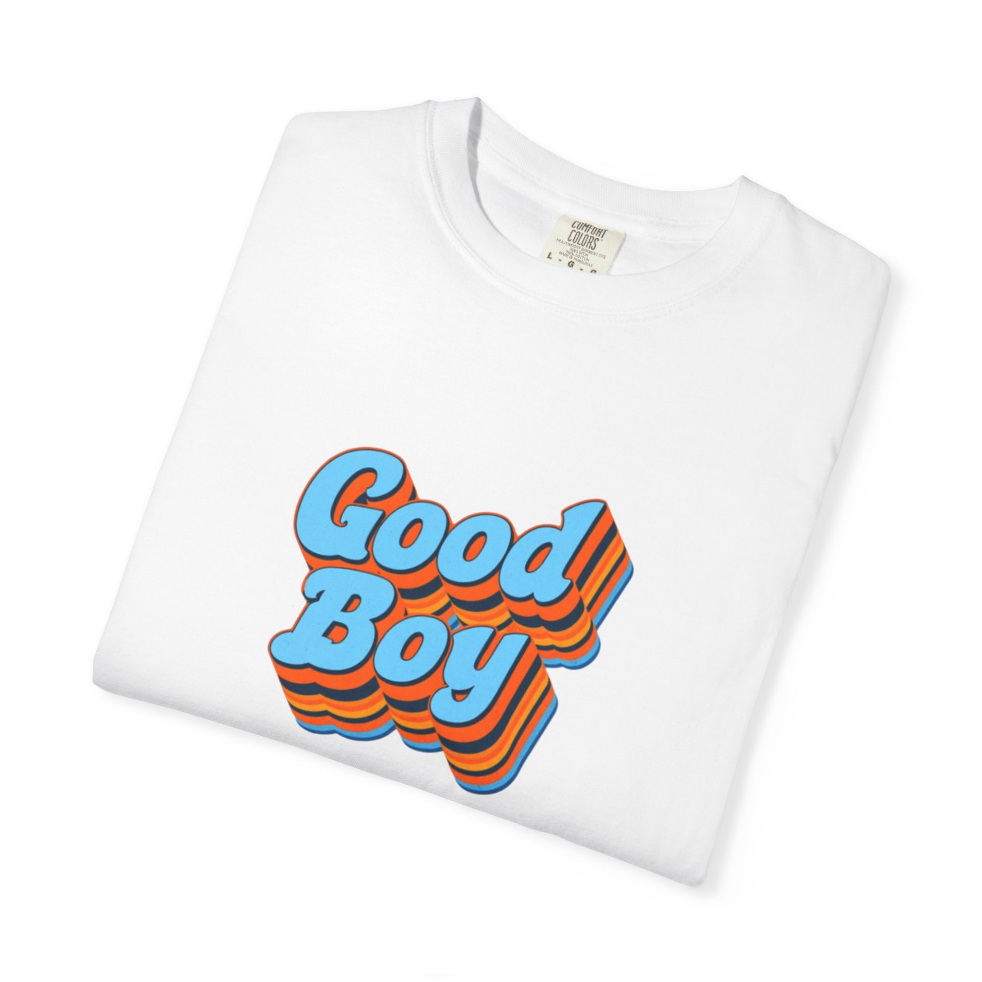 'Good Boy' Blue Vibrations Mens T-shirt