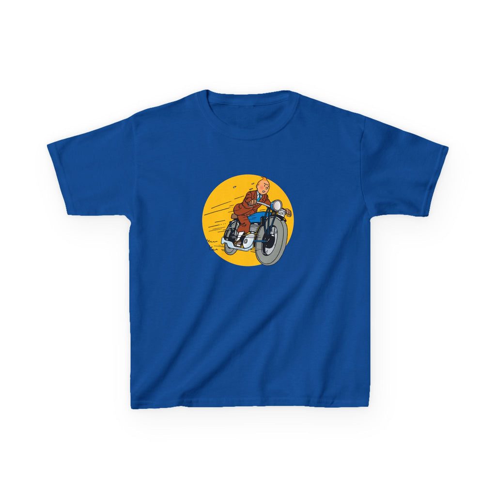 TinTin to the Rescue! Kids Heavy Cotton T-Shirt