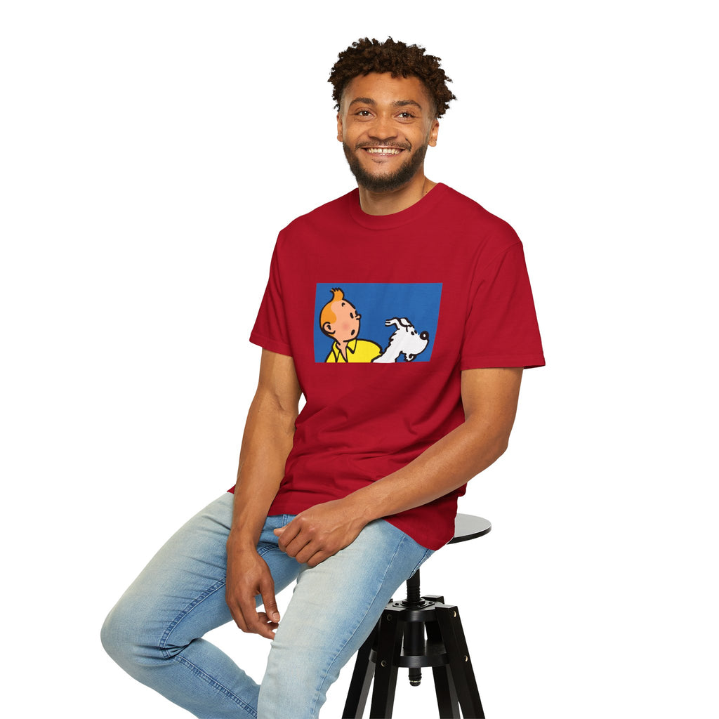 Tin Tin and Snowy! Mens T-shirt