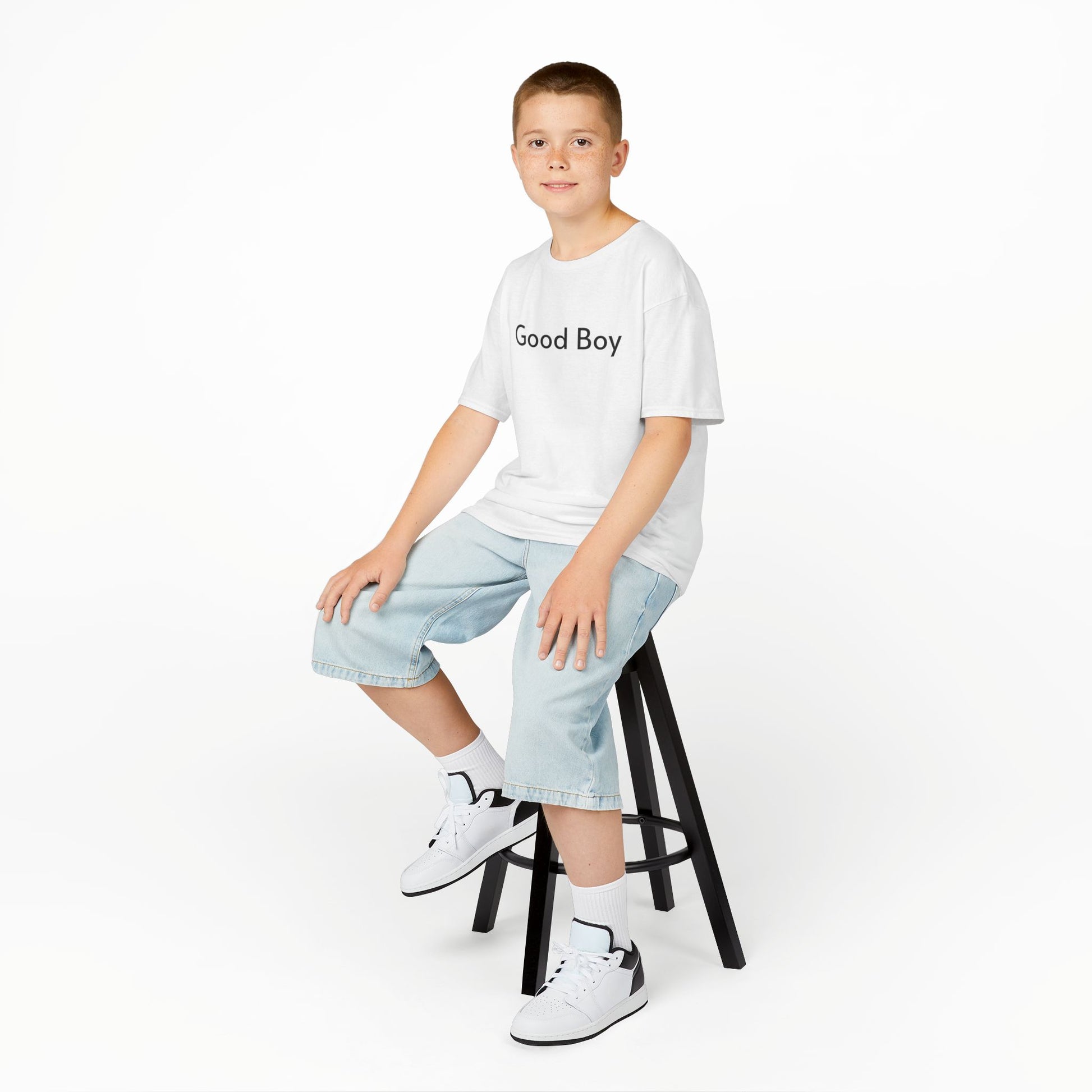 'Good Boy' Kids Heavy Cotton T-Shirt
