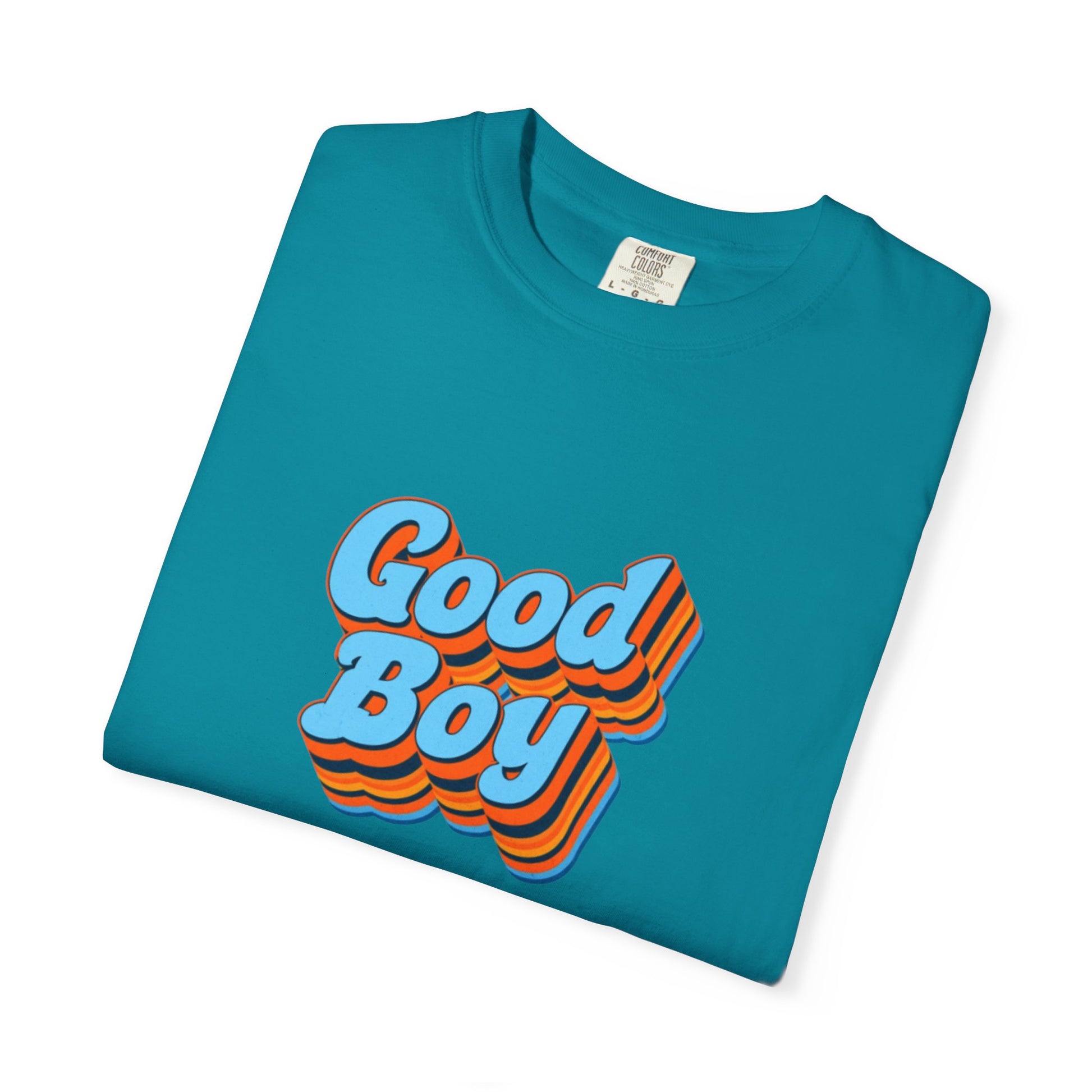 'Good Boy' Blue Vibrations Mens T-shirt