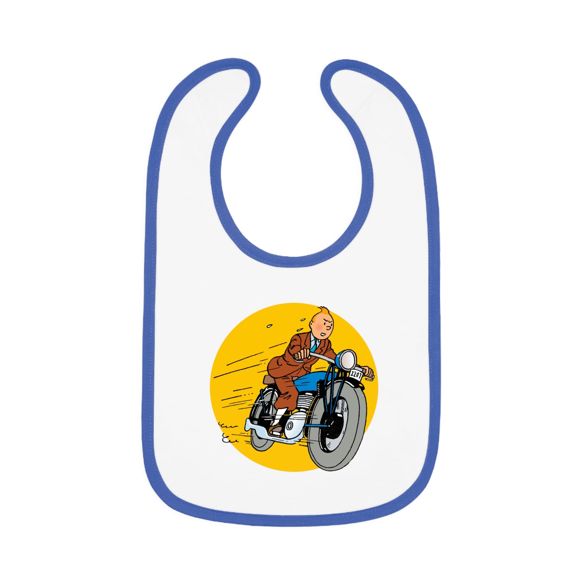 Tin Tin to the Rescue Baby Bib