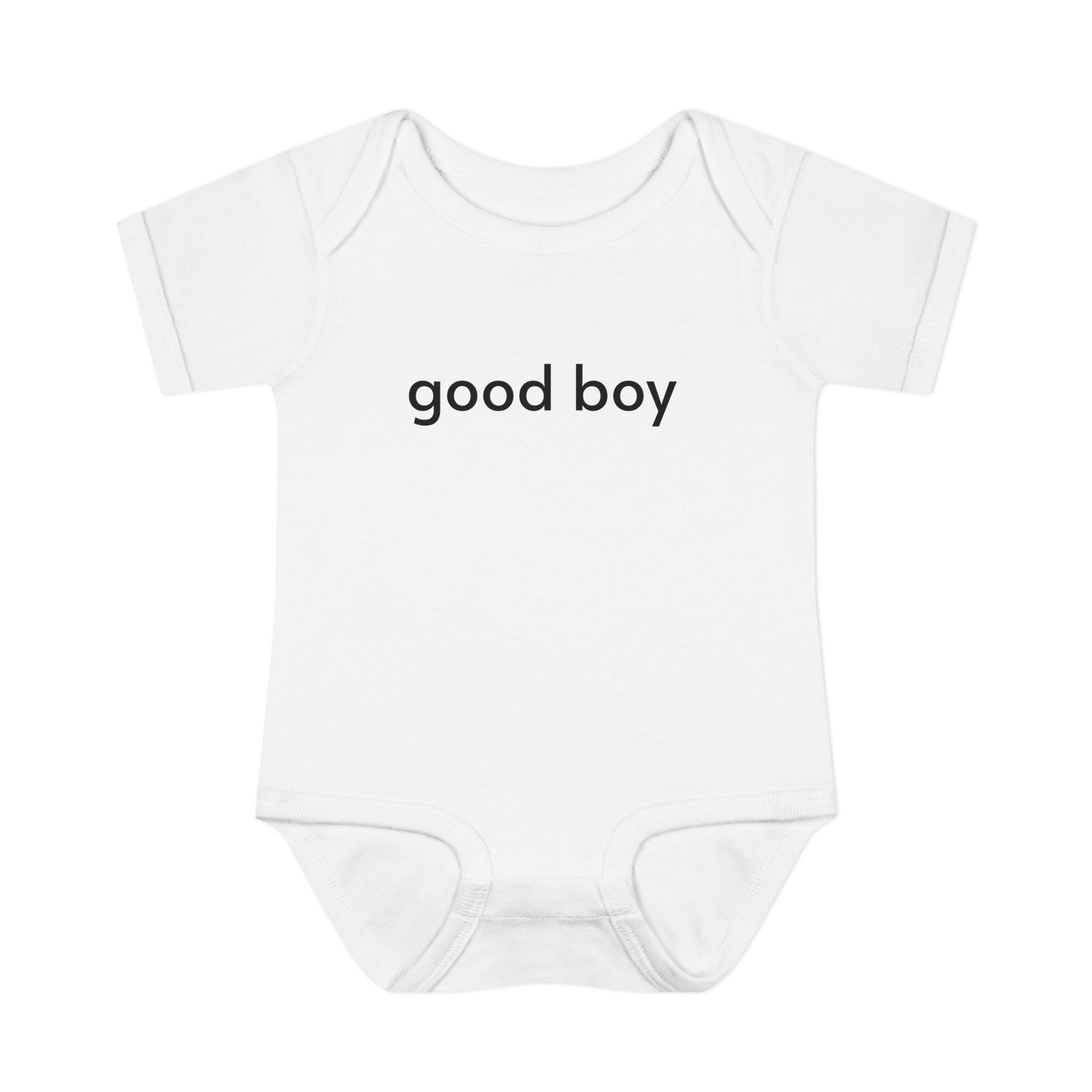 'Good Boy' Baby Romper
