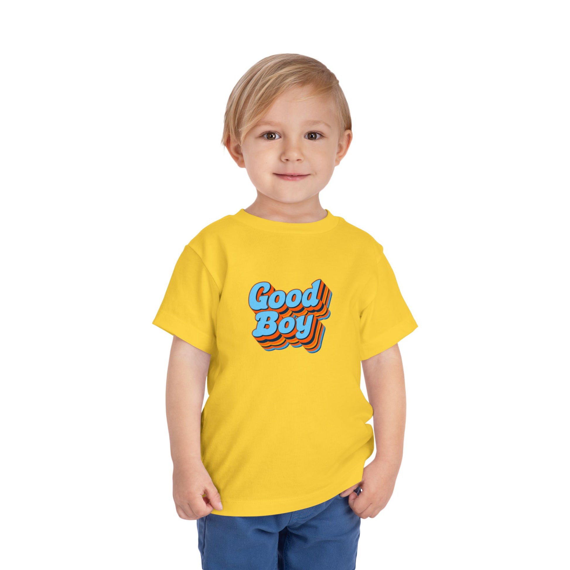 'Good Boy' Blue Vibrations Toddler T-shirt