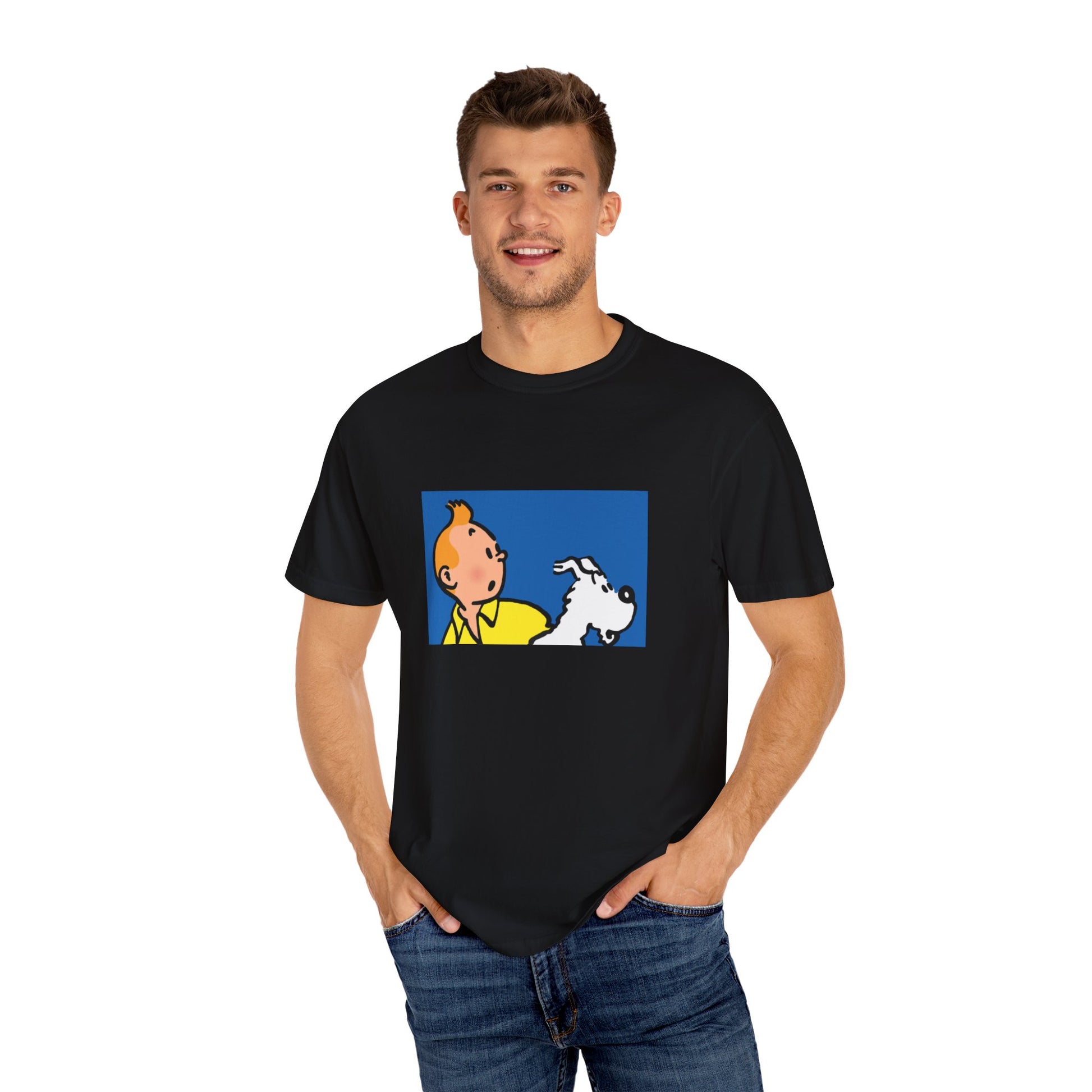 Tin Tin and Snowy! Mens T-shirt