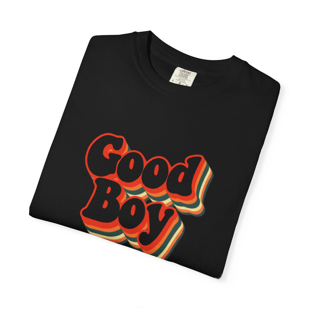 'Good Boy' 70s cutout Mens T-shirt