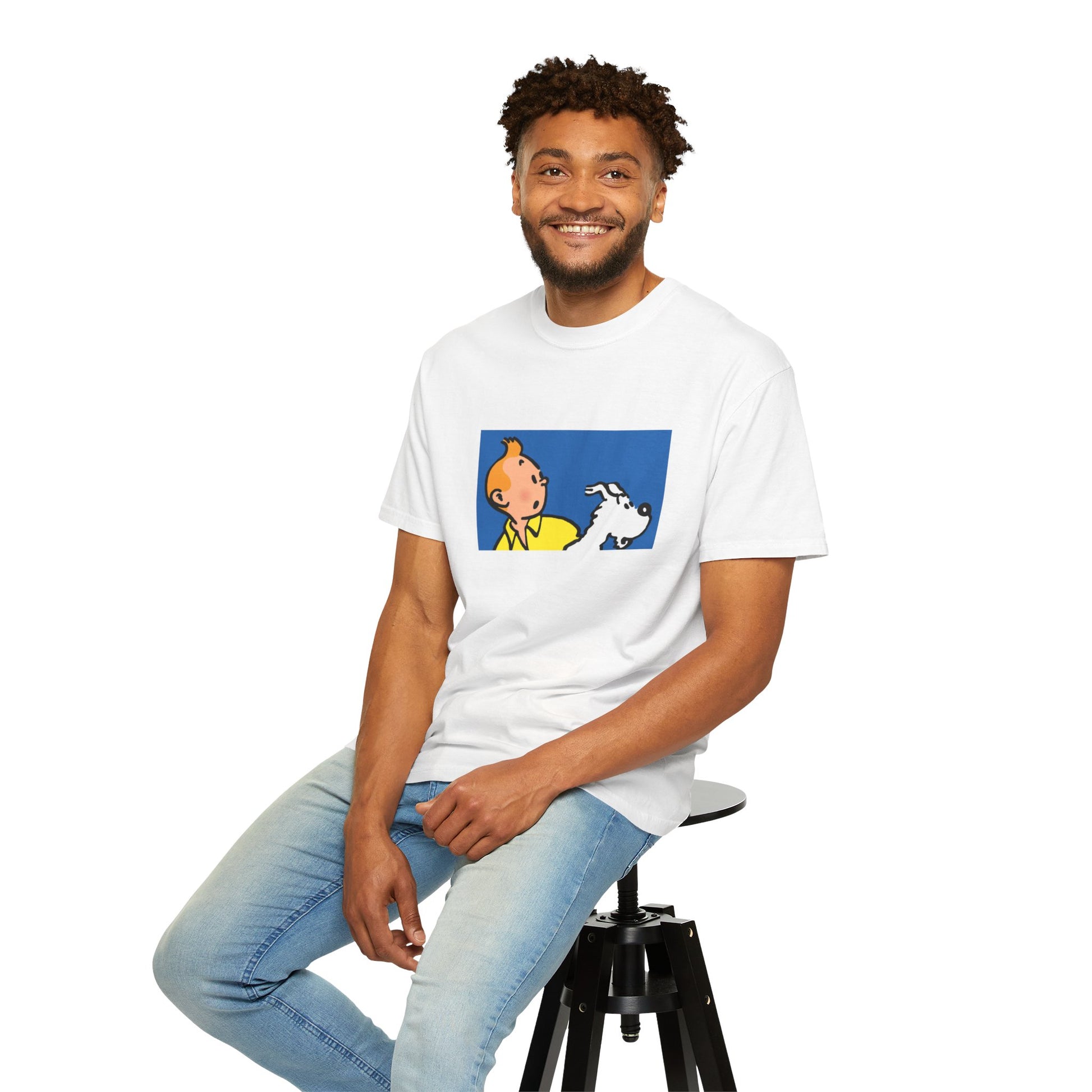 Tin Tin and Snowy! Mens T-shirt