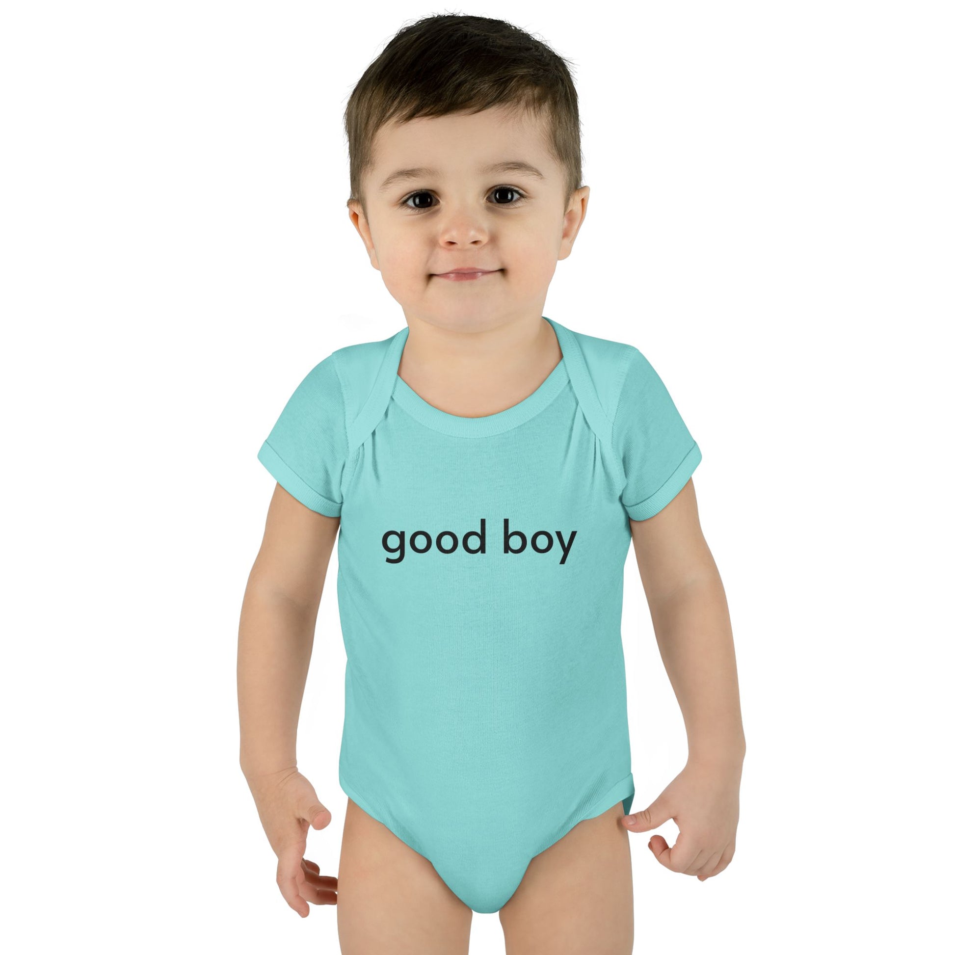 'Good Boy' Baby Romper