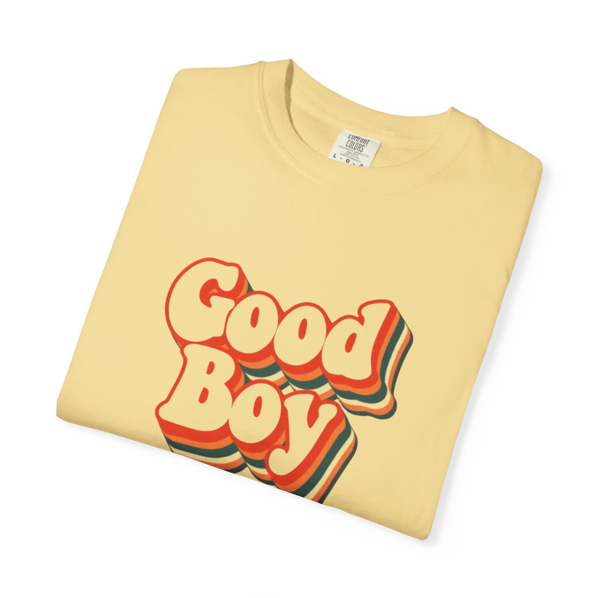'Good Boy' 70s cutout Mens T-shirt