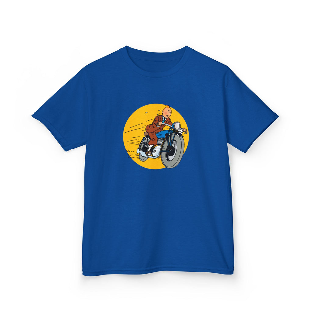 TinTin to the Rescue! Kids Heavy Cotton T-Shirt