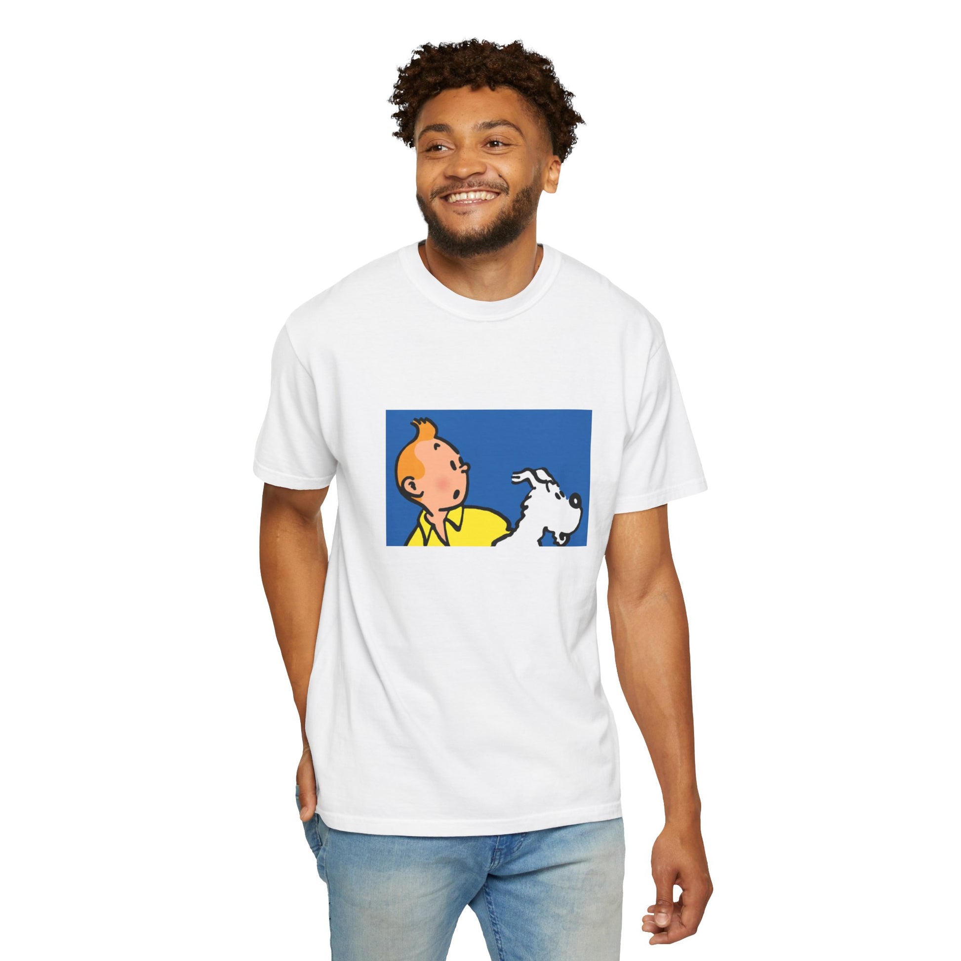 Tin Tin and Snowy! Mens T-shirt