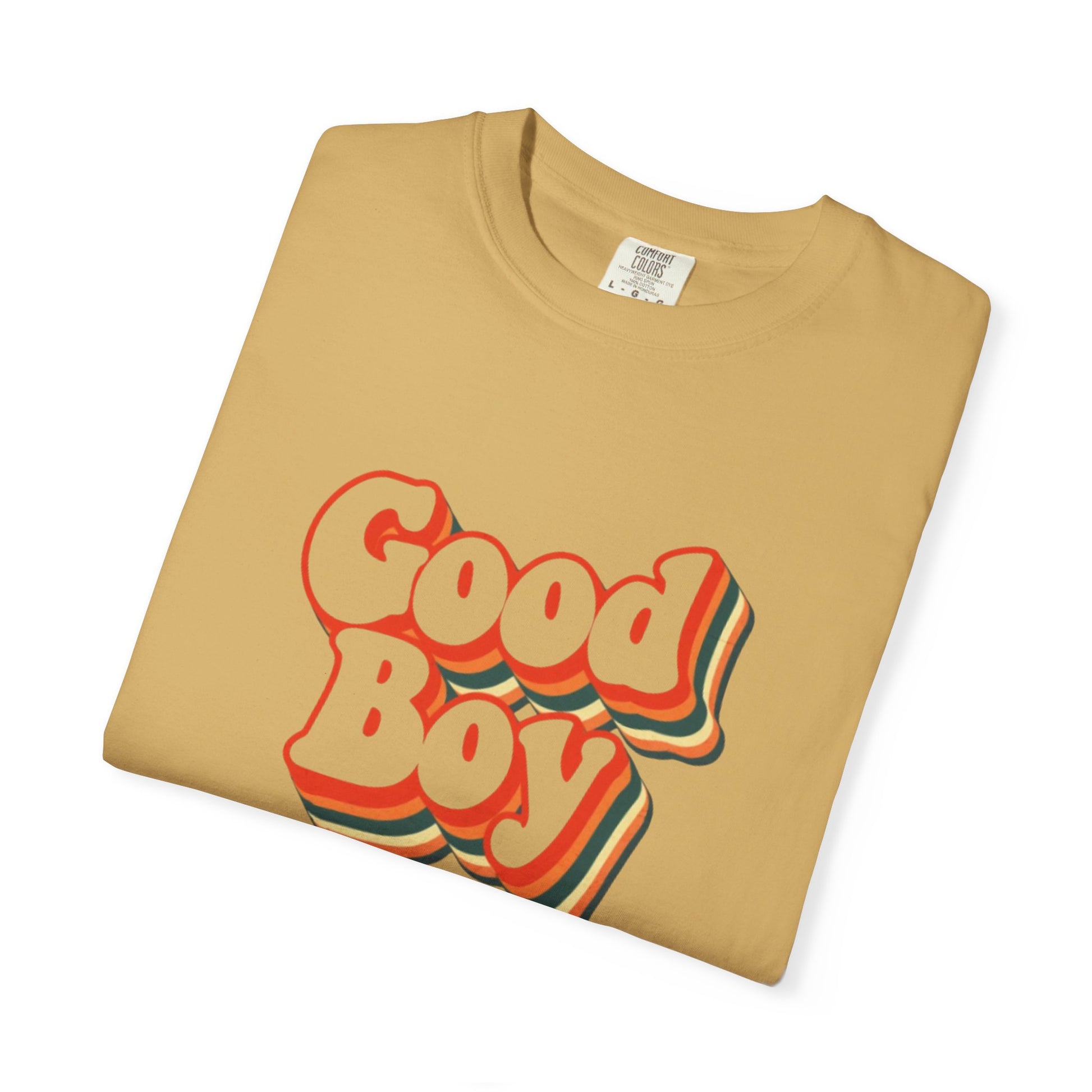 'Good Boy' 70s cutout Mens T-shirt