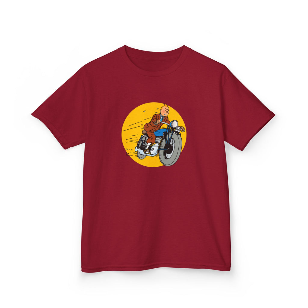 TinTin to the Rescue! Kids Heavy Cotton T-Shirt