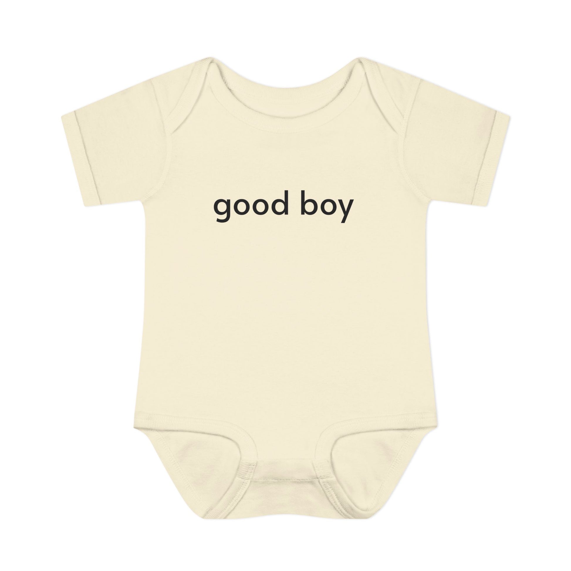 'Good Boy' Baby Romper