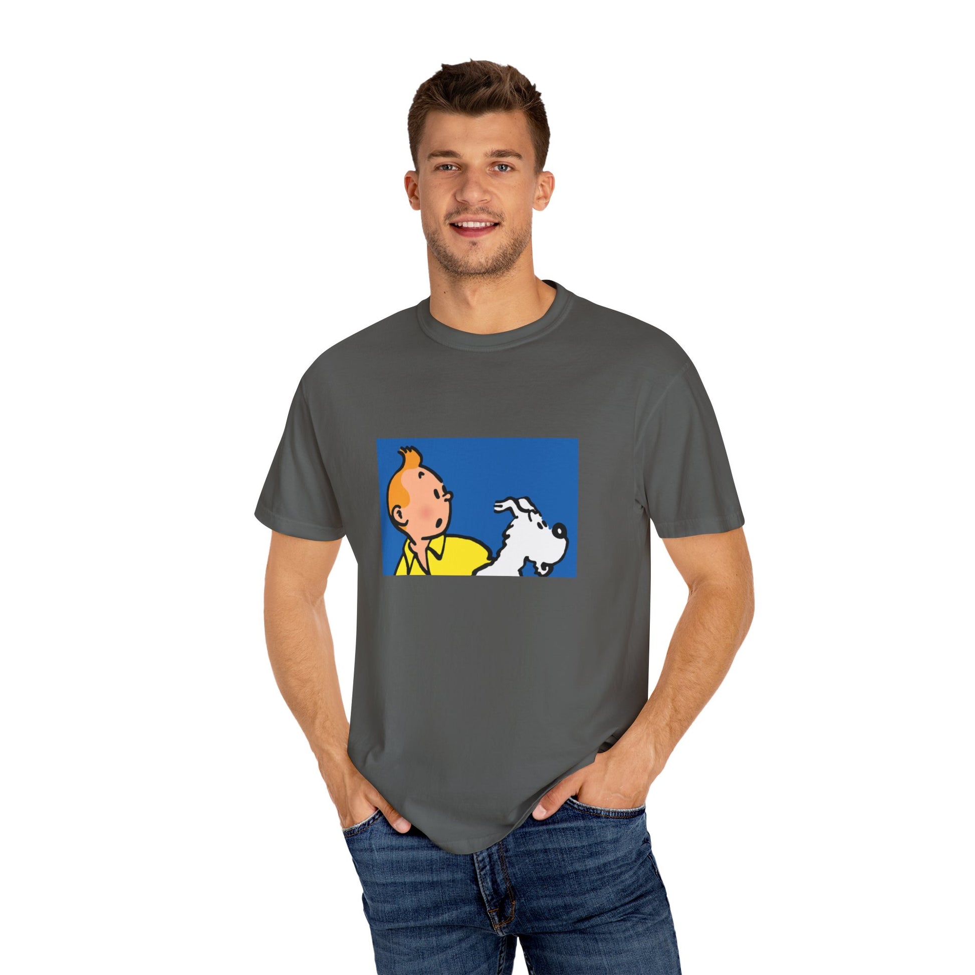 Tin Tin and Snowy! Mens T-shirt