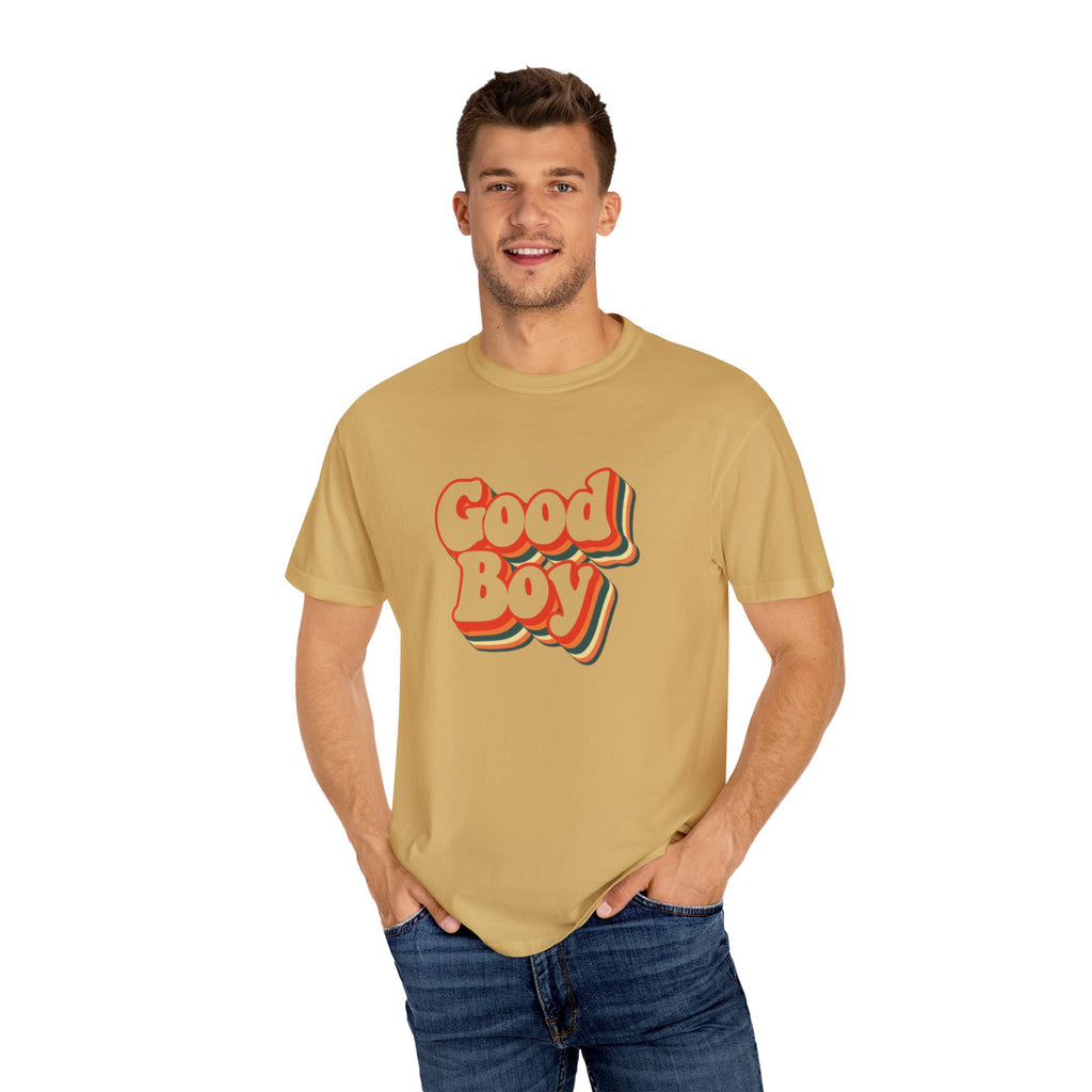 'Good Boy' 70s cutout Mens T-shirt
