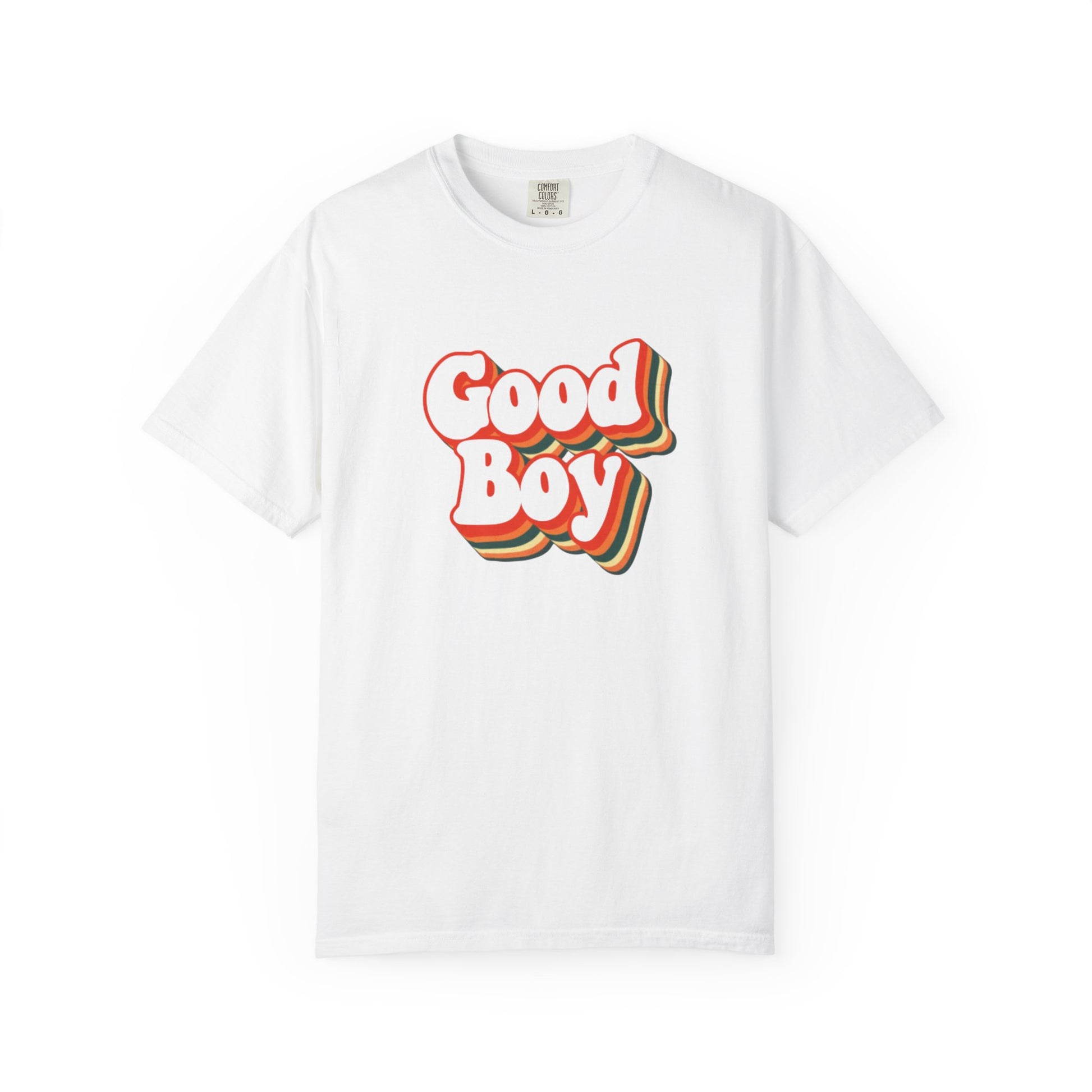 'Good Boy' 70s cutout Mens T-shirt