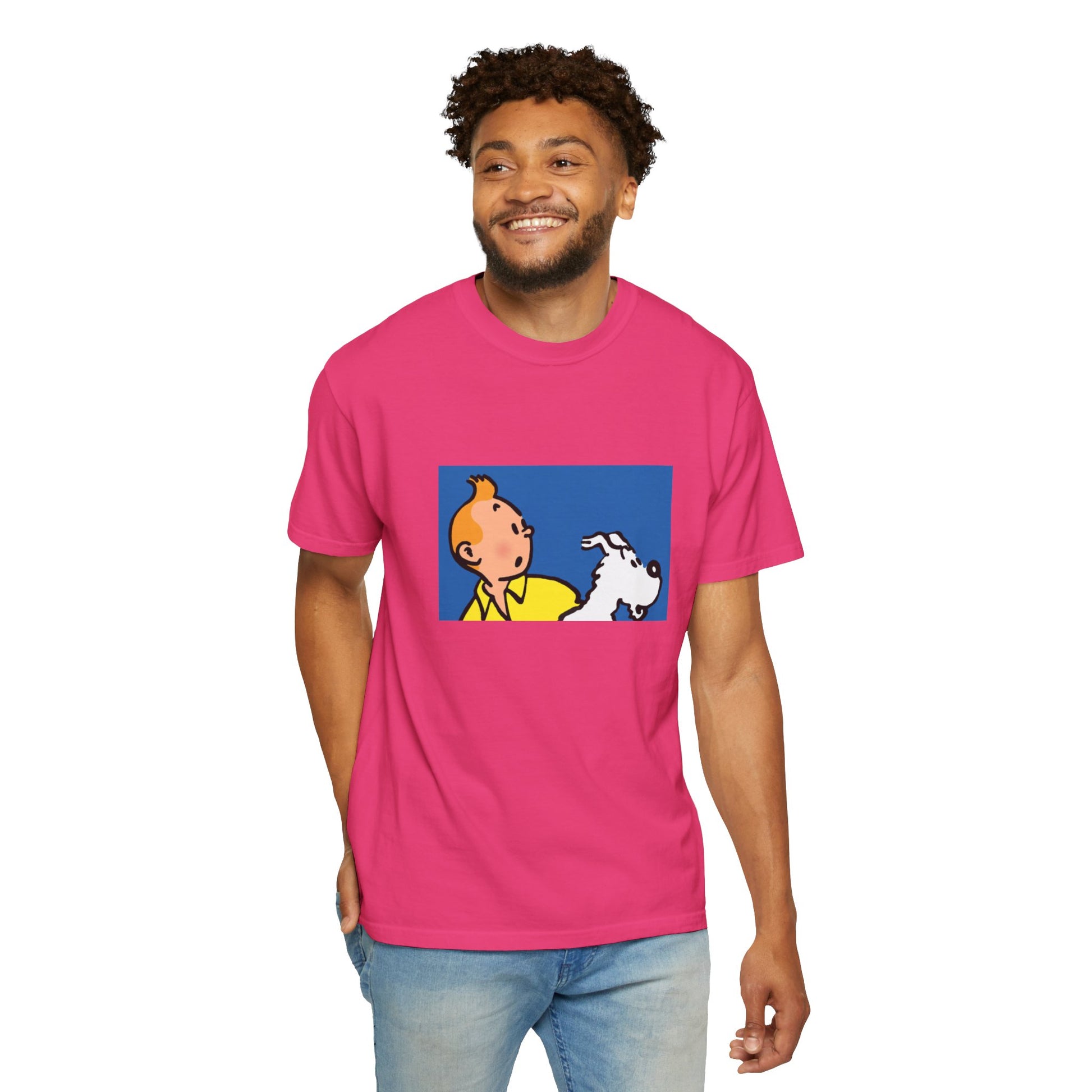 Tin Tin and Snowy! Mens T-shirt