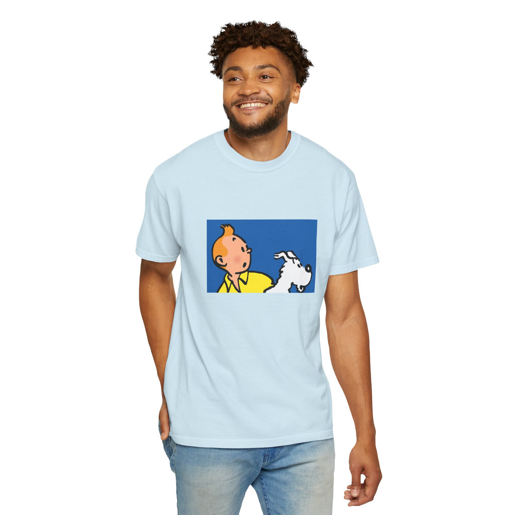 Tin Tin and Snowy! Mens T-shirt