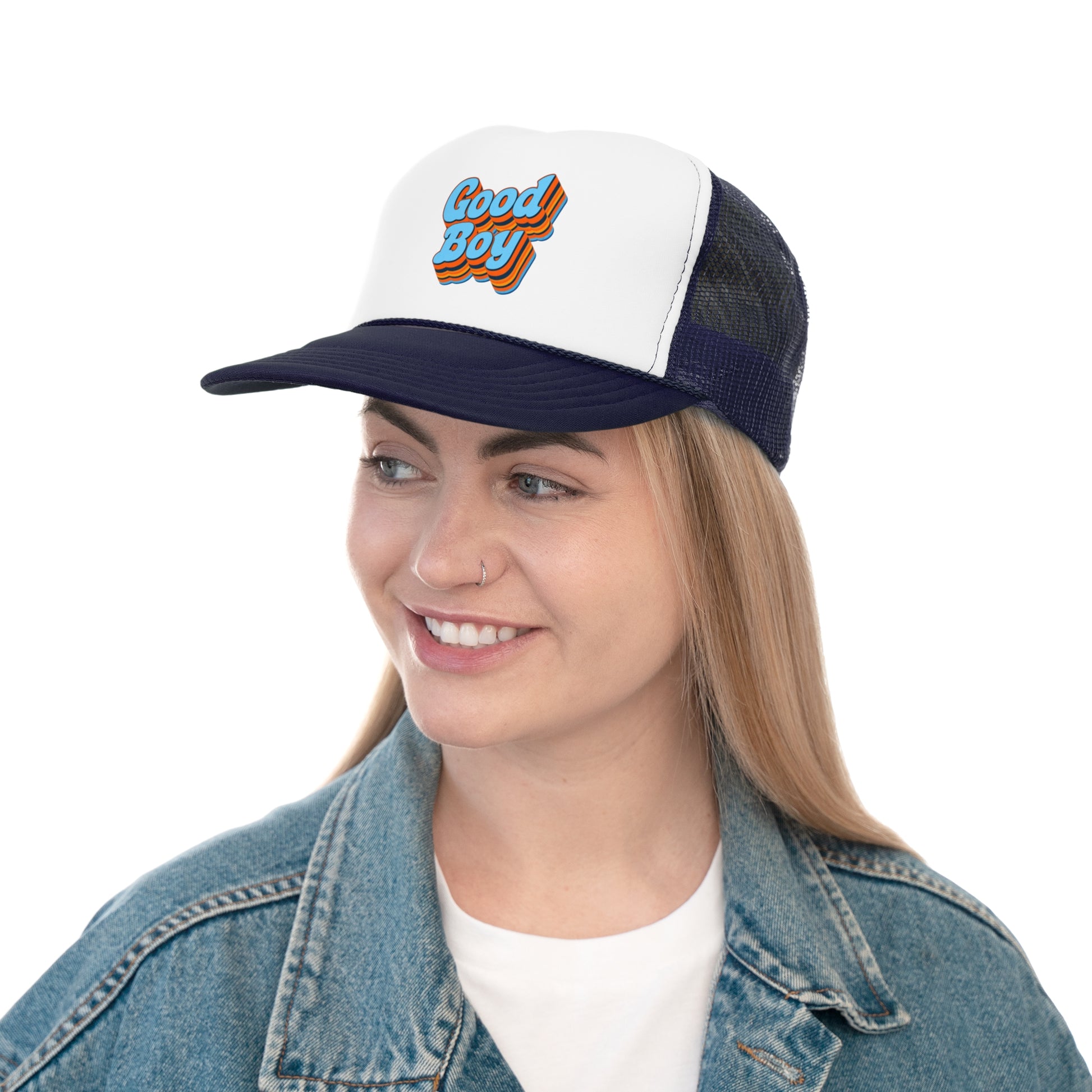 'Good Boy' Blue Vibrations Trucker Cap