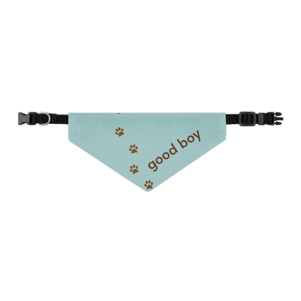 'Good Boy' Paws Pet Bandana Collar