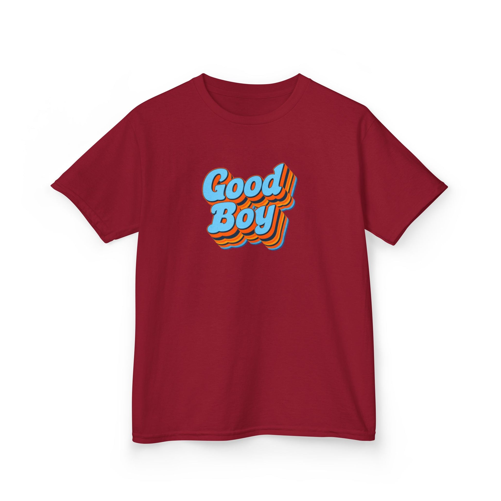 'Good Boy' Blue Vibrations Kids Heavy Cotton T-Shirt