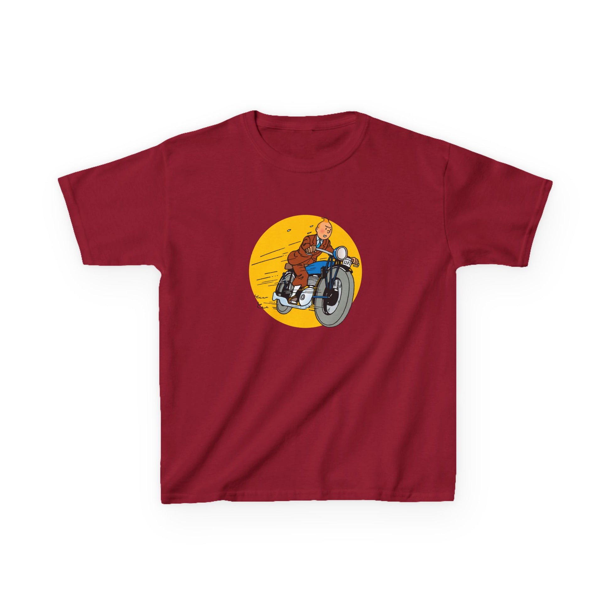 TinTin to the Rescue! Kids Heavy Cotton T-Shirt