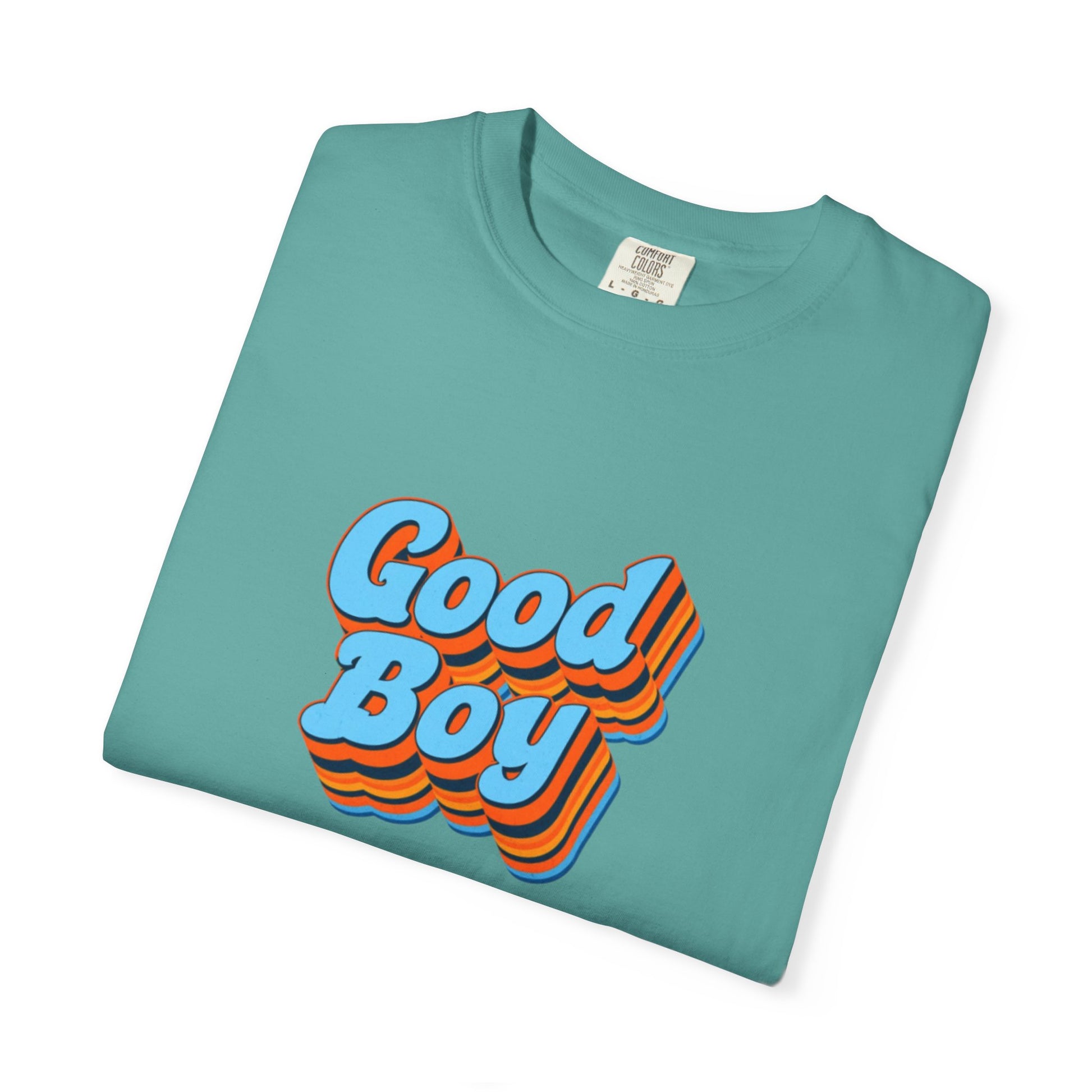 'Good Boy' Blue Vibrations Mens T-shirt