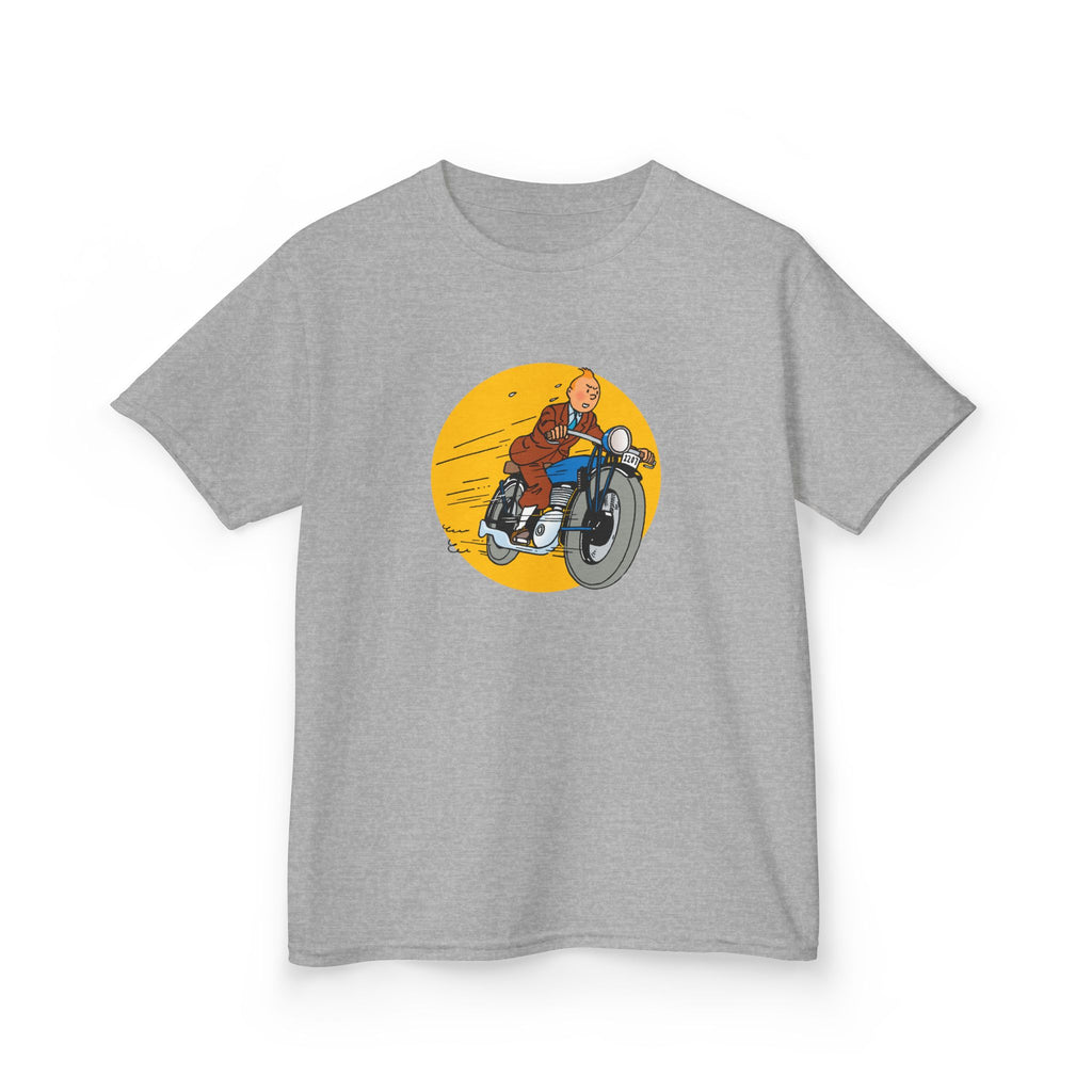 TinTin to the Rescue! Kids Heavy Cotton T-Shirt