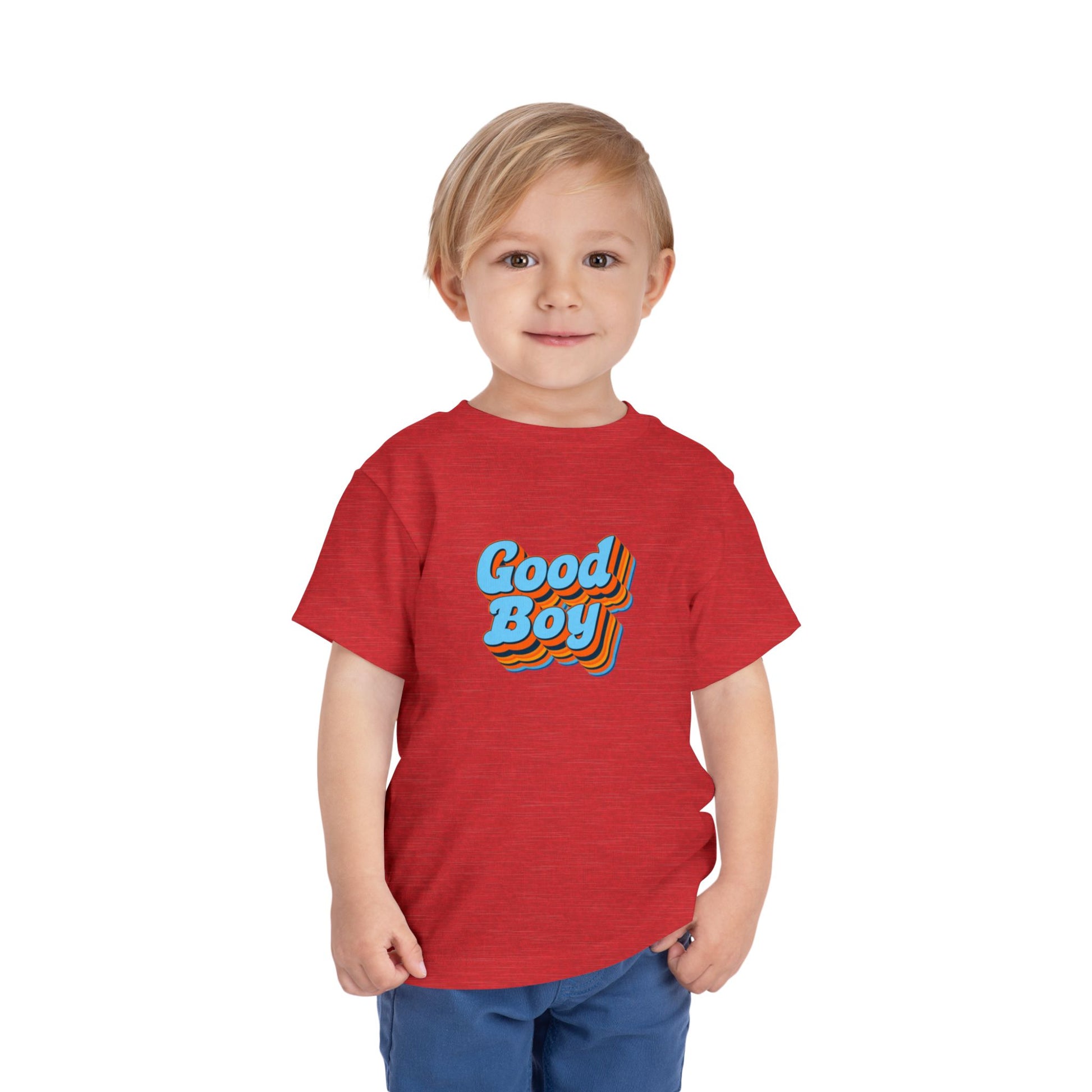 'Good Boy' Blue Vibrations Toddler T-shirt