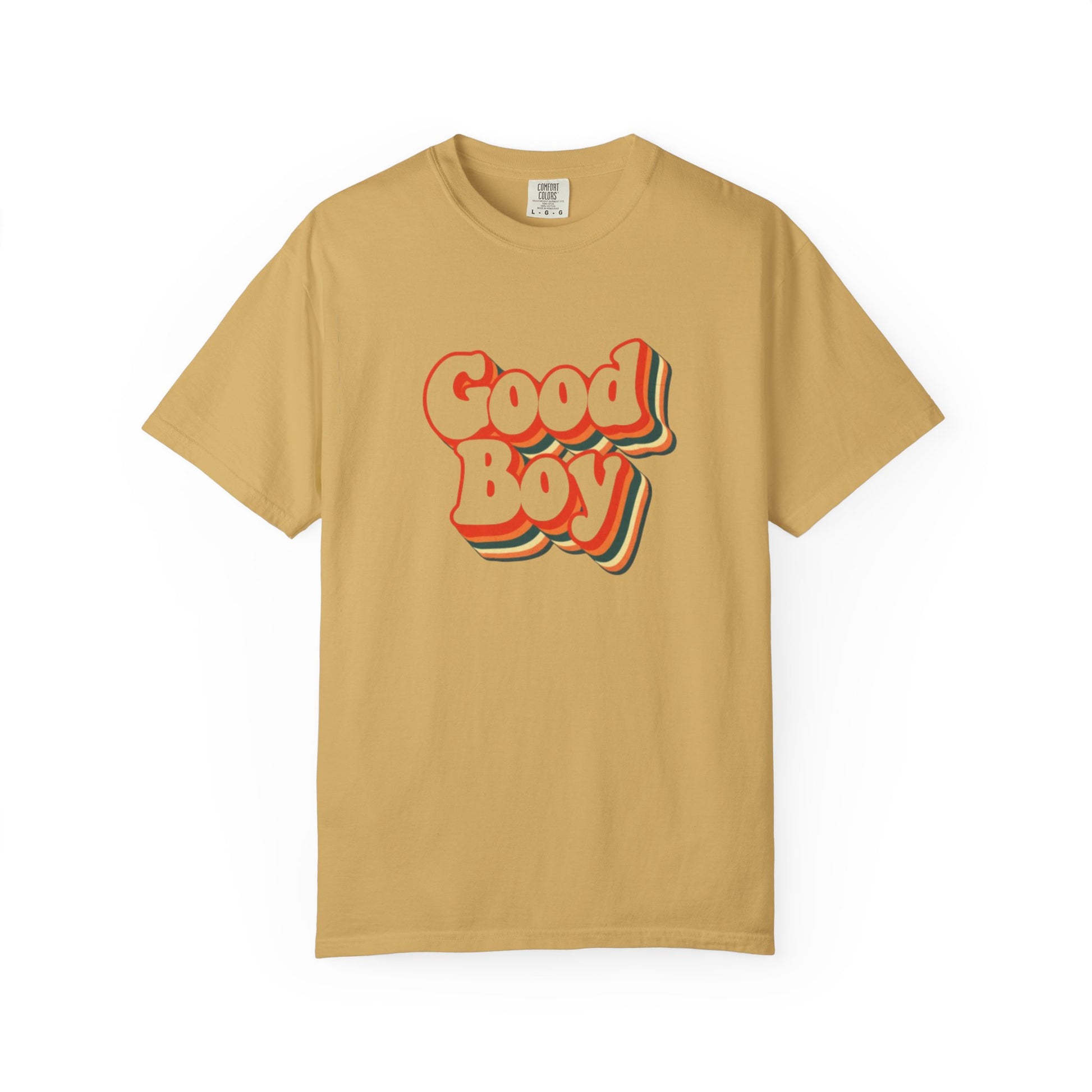 'Good Boy' 70s cutout Mens T-shirt