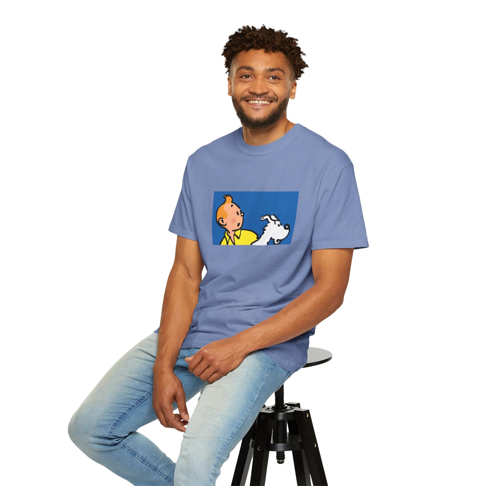 Tin Tin and Snowy! Mens T-shirt