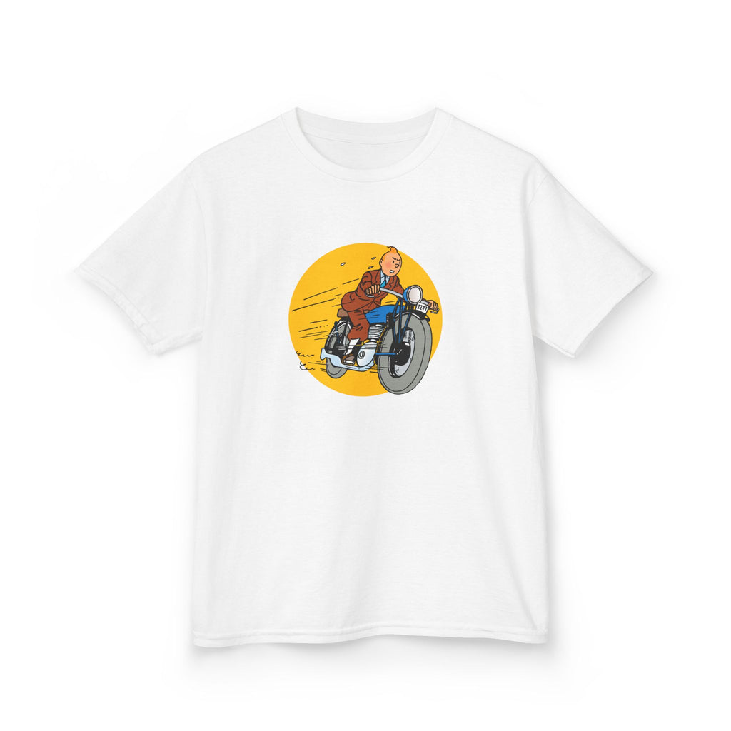 TinTin to the Rescue! Kids Heavy Cotton T-Shirt