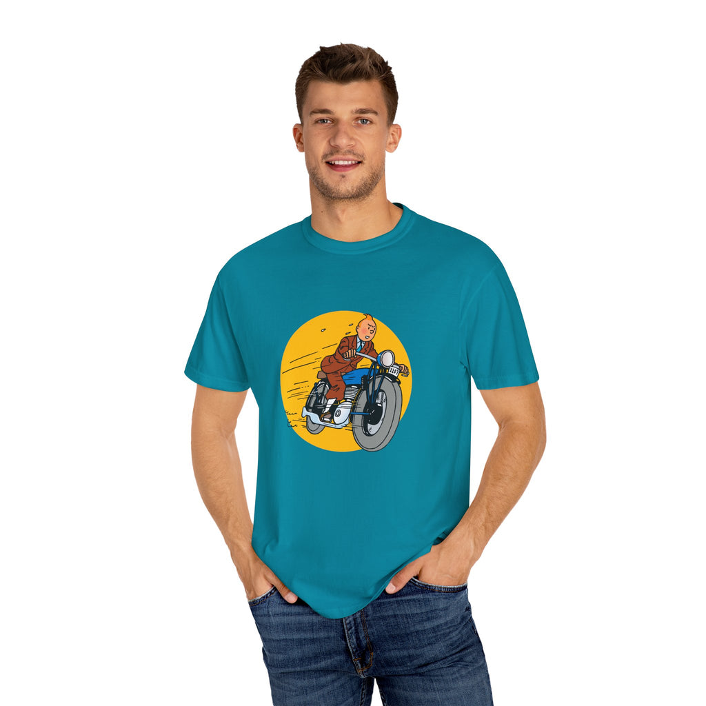 Tin Tin to the Rescue!  Mens T-shirt