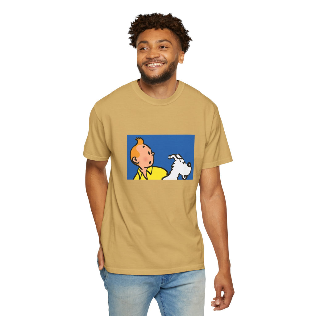 Tin Tin and Snowy! Mens T-shirt