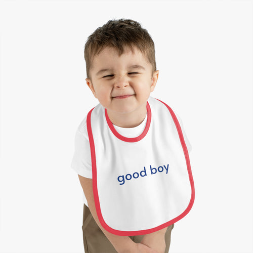 'Good Boy' Baby Bib