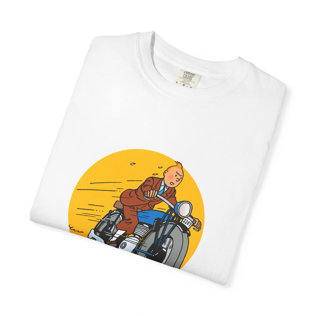 Tin Tin to the Rescue!  Mens T-shirt