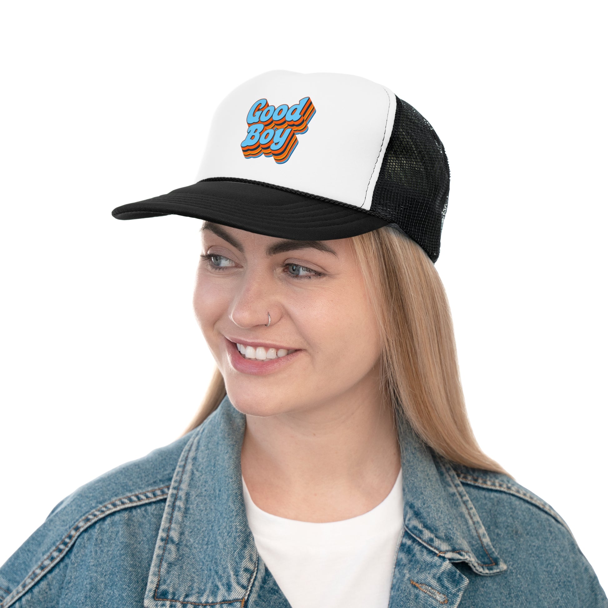 'Good Boy' Blue Vibrations Trucker Cap