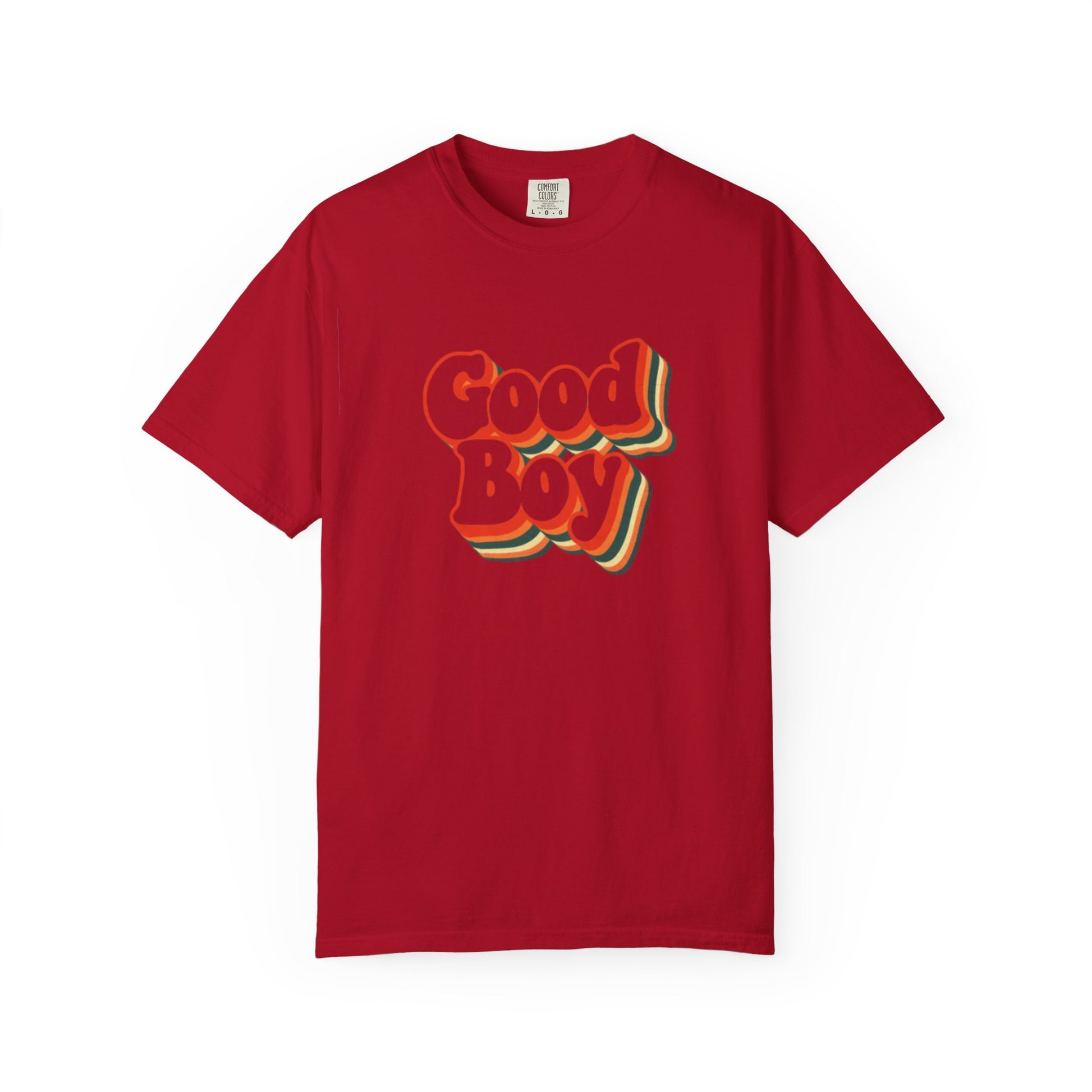 'Good Boy' 70s cutout Mens T-shirt